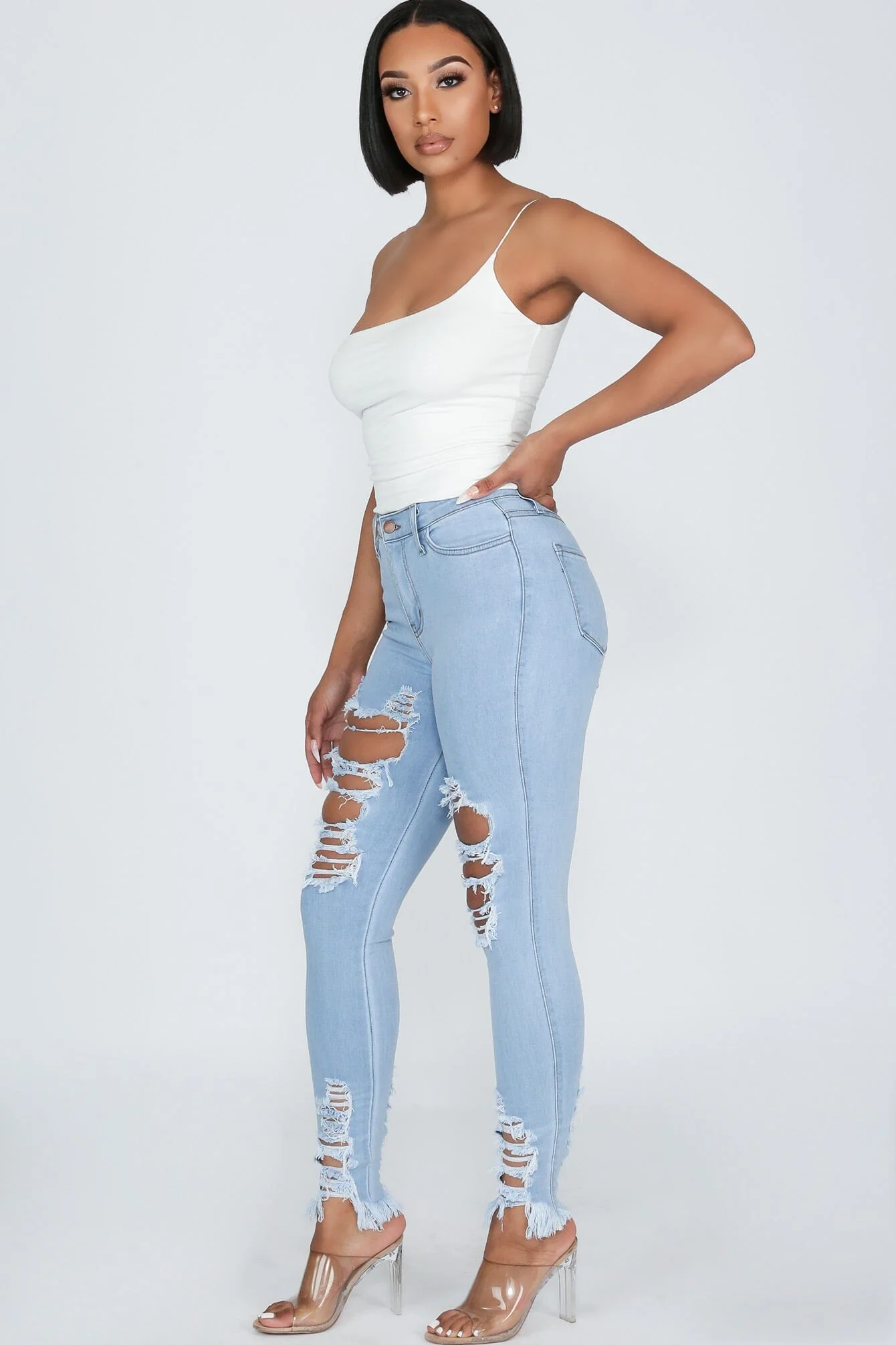 Light Wash Jeans - Image 7