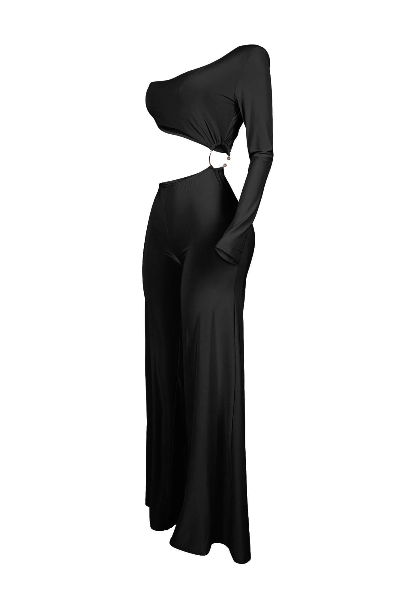 Maeve Padded One Shoulder Jumpsuit - Image 6