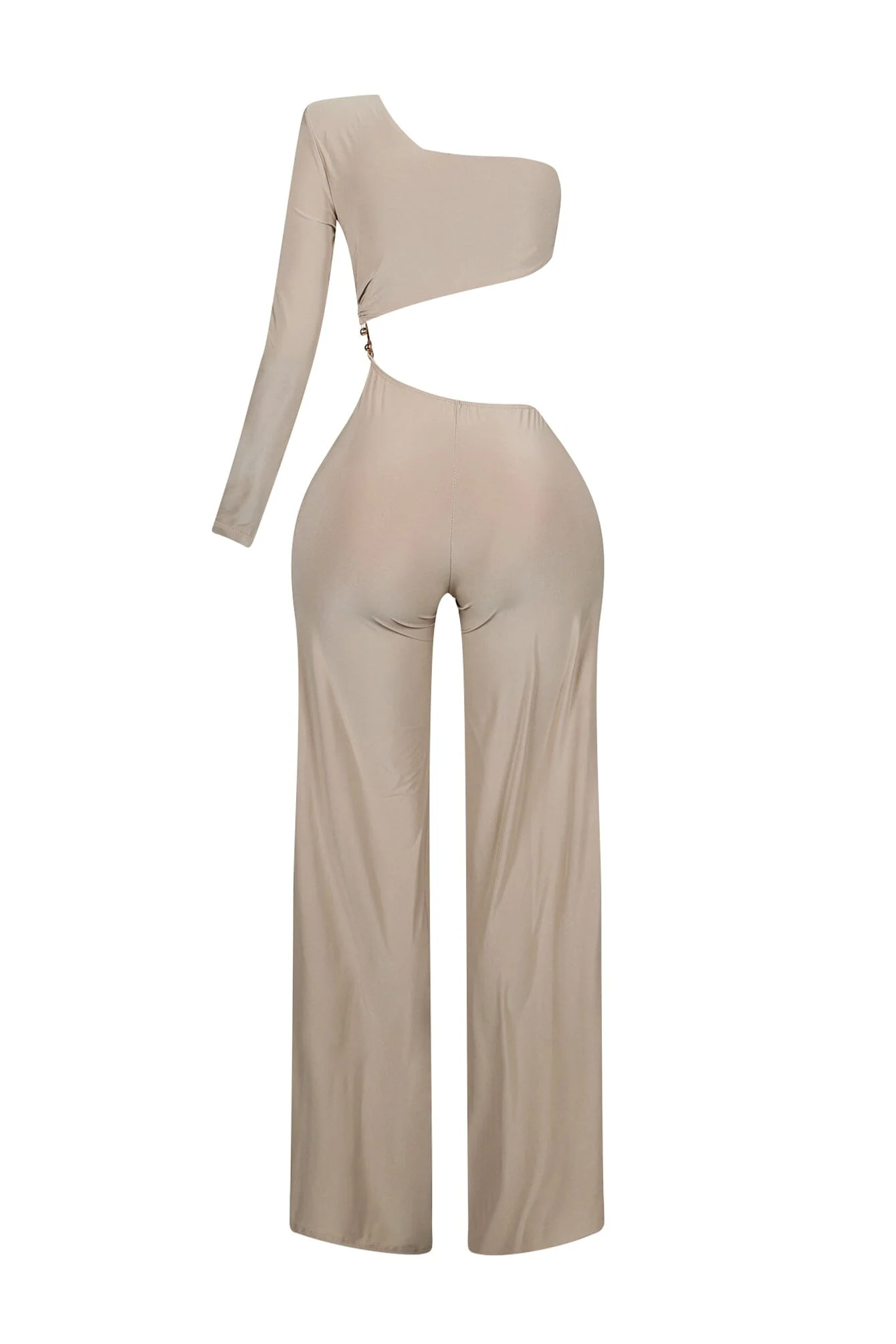 Maeve Padded One Shoulder Jumpsuit - Image 9