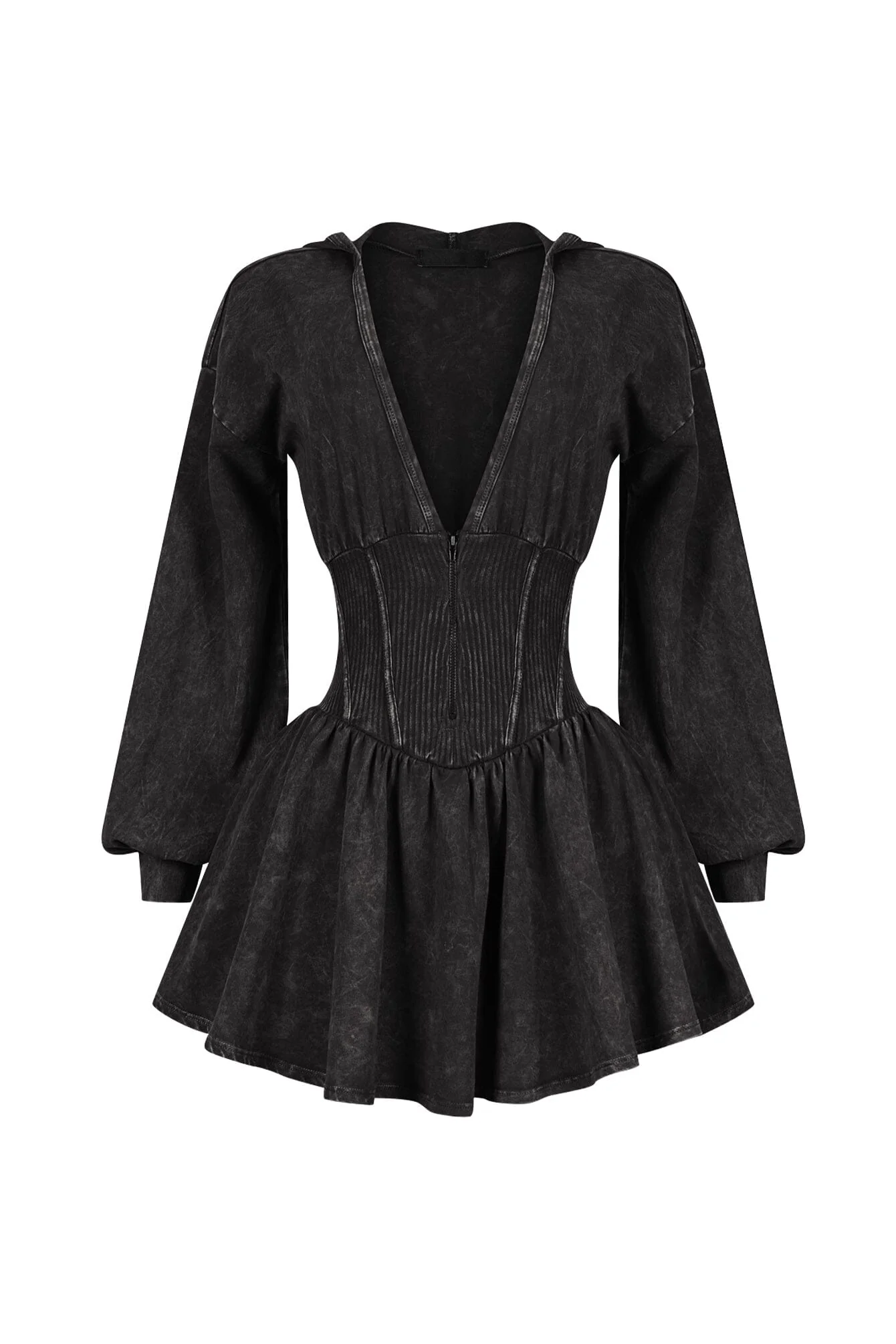 Marlowe Mineral Washed Corset Mini Dress - Image 5