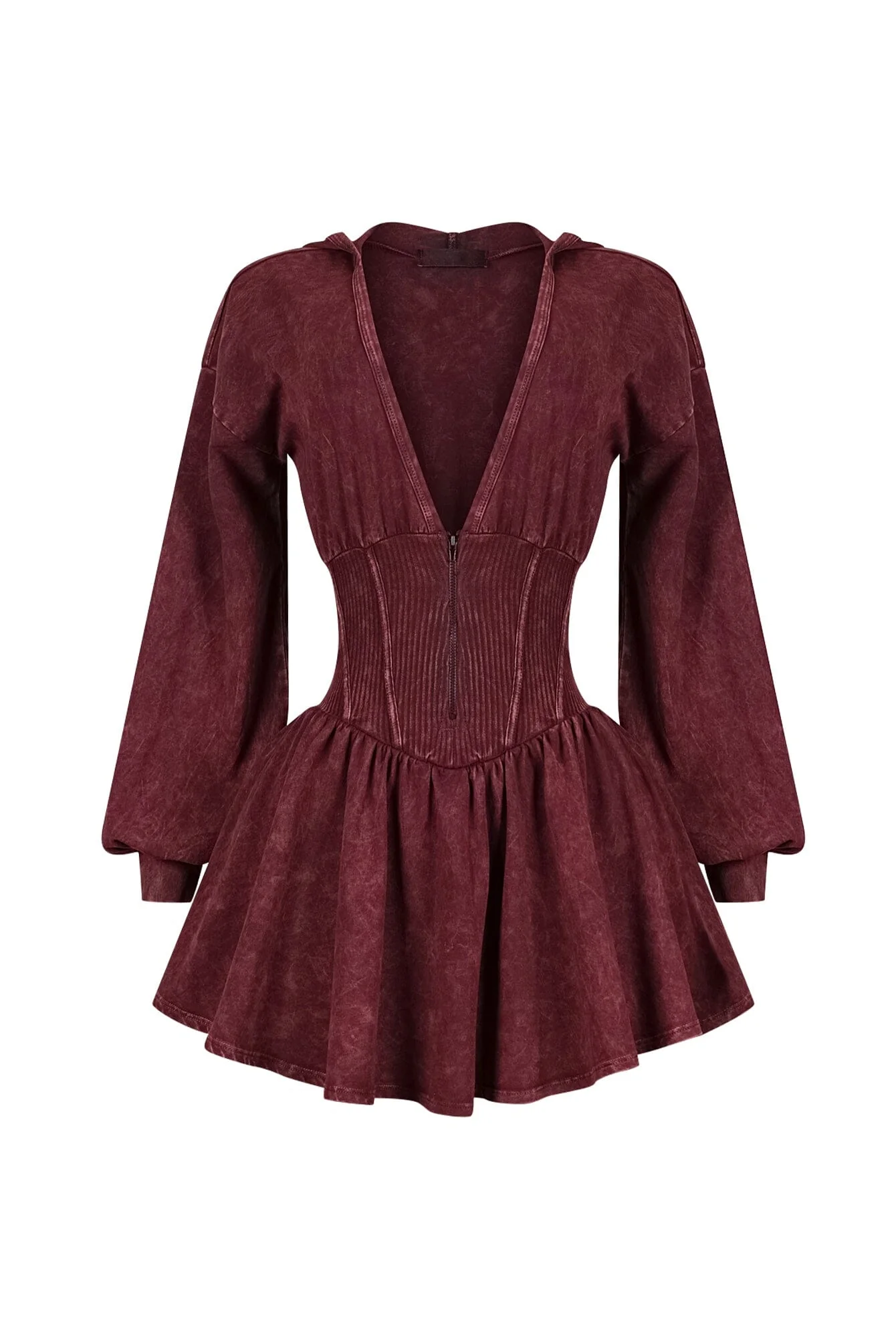 Marlowe Mineral Washed Corset Mini Dress - Image 6