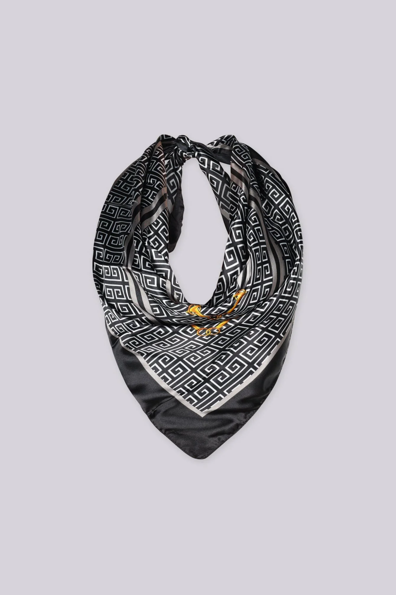 Medusa Multiwear Border Trim Scarf - Image 4