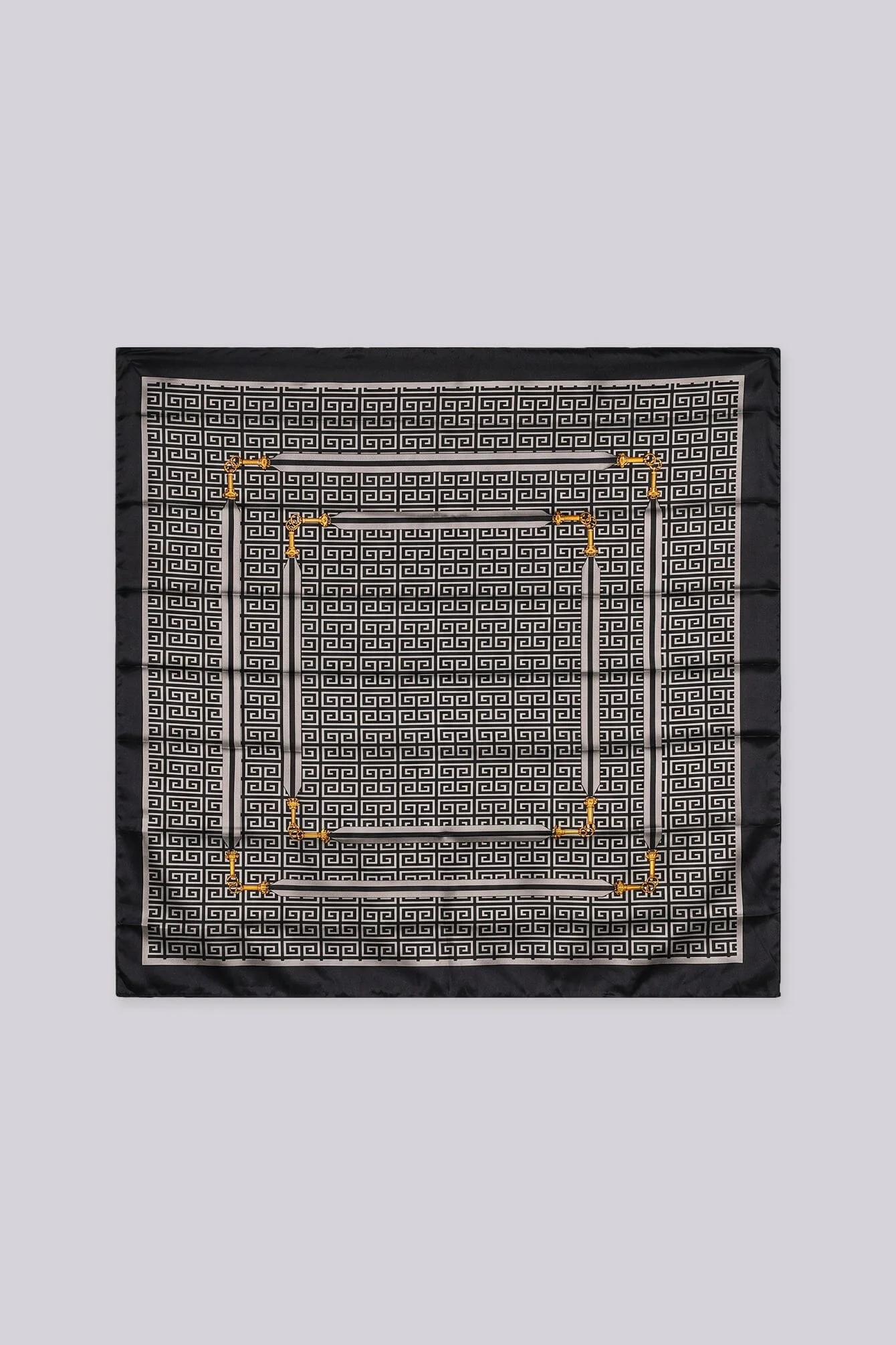 Medusa Multiwear Border Trim Scarf - Image 6