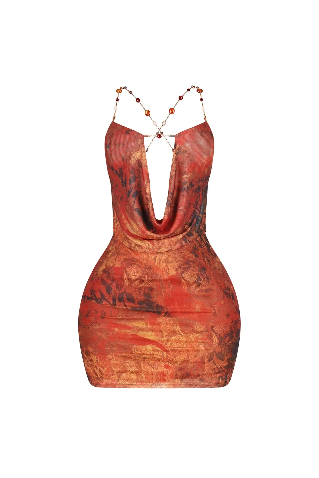 Mesh Sunstone Necklace Dress - Image 3
