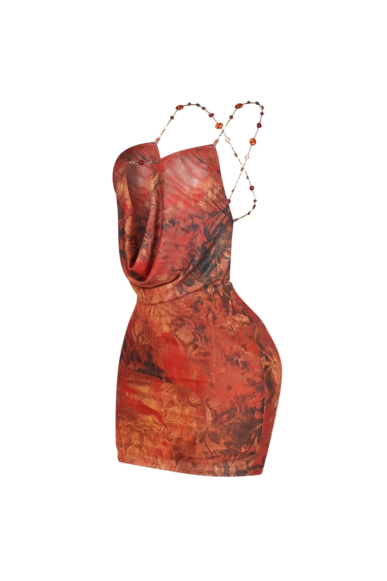 Mesh Sunstone Necklace Dress - Image 4