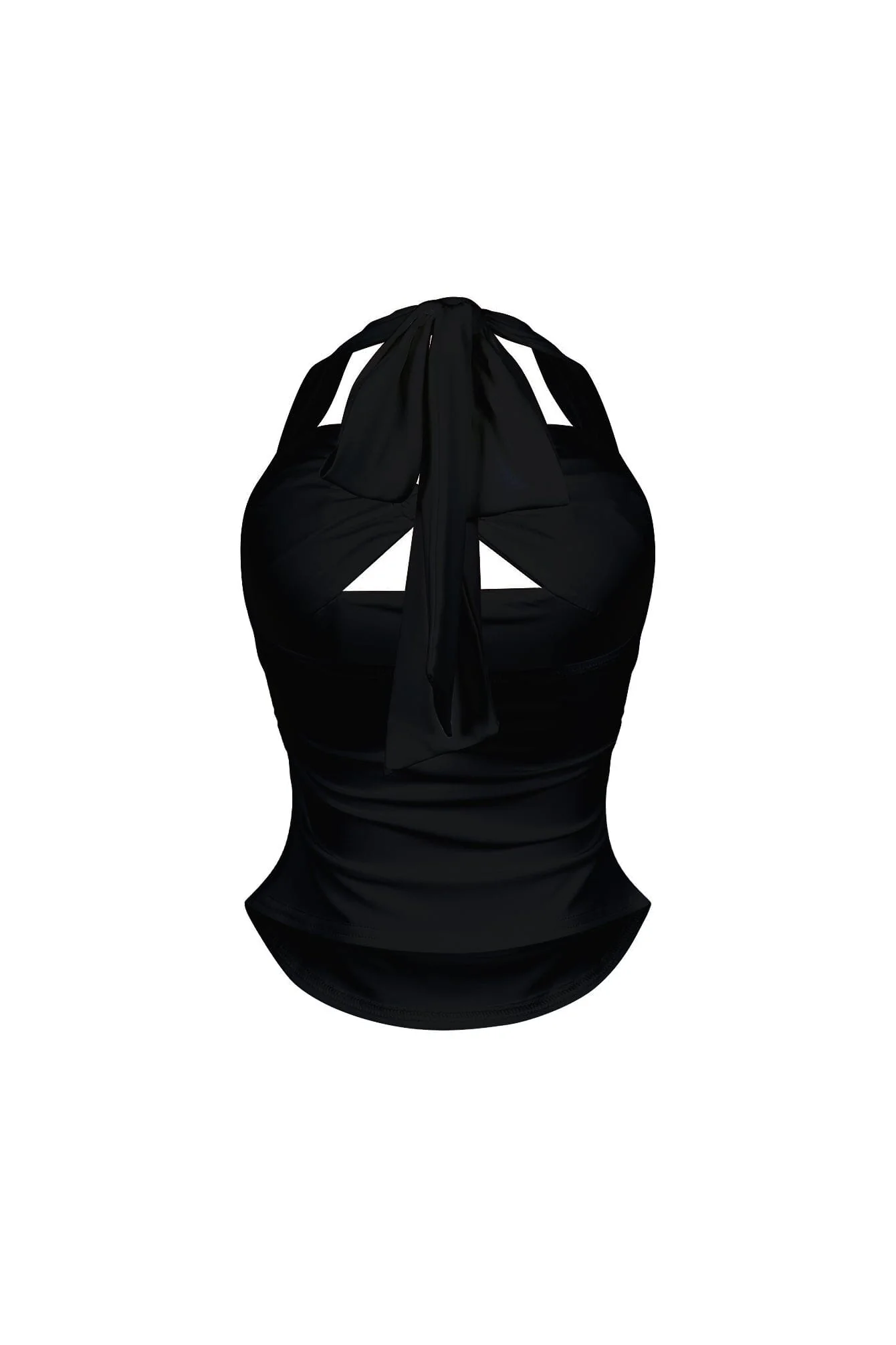 Micah Heart Metal Halter Top - Image 8