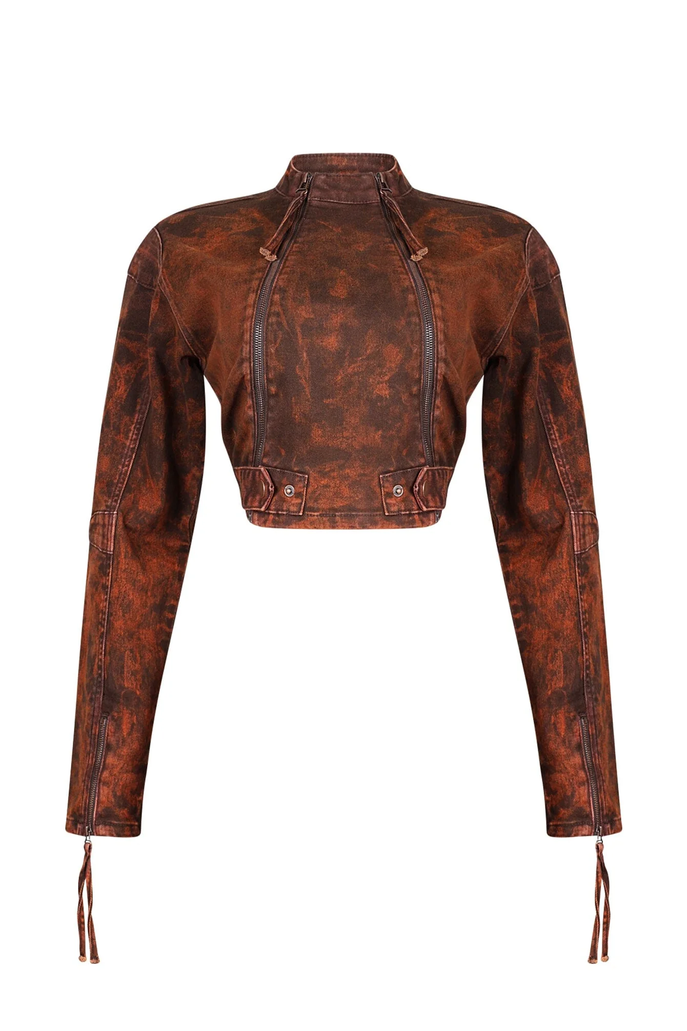 Mid City Mineral Washed 2 Zipper Jacket - Image 3