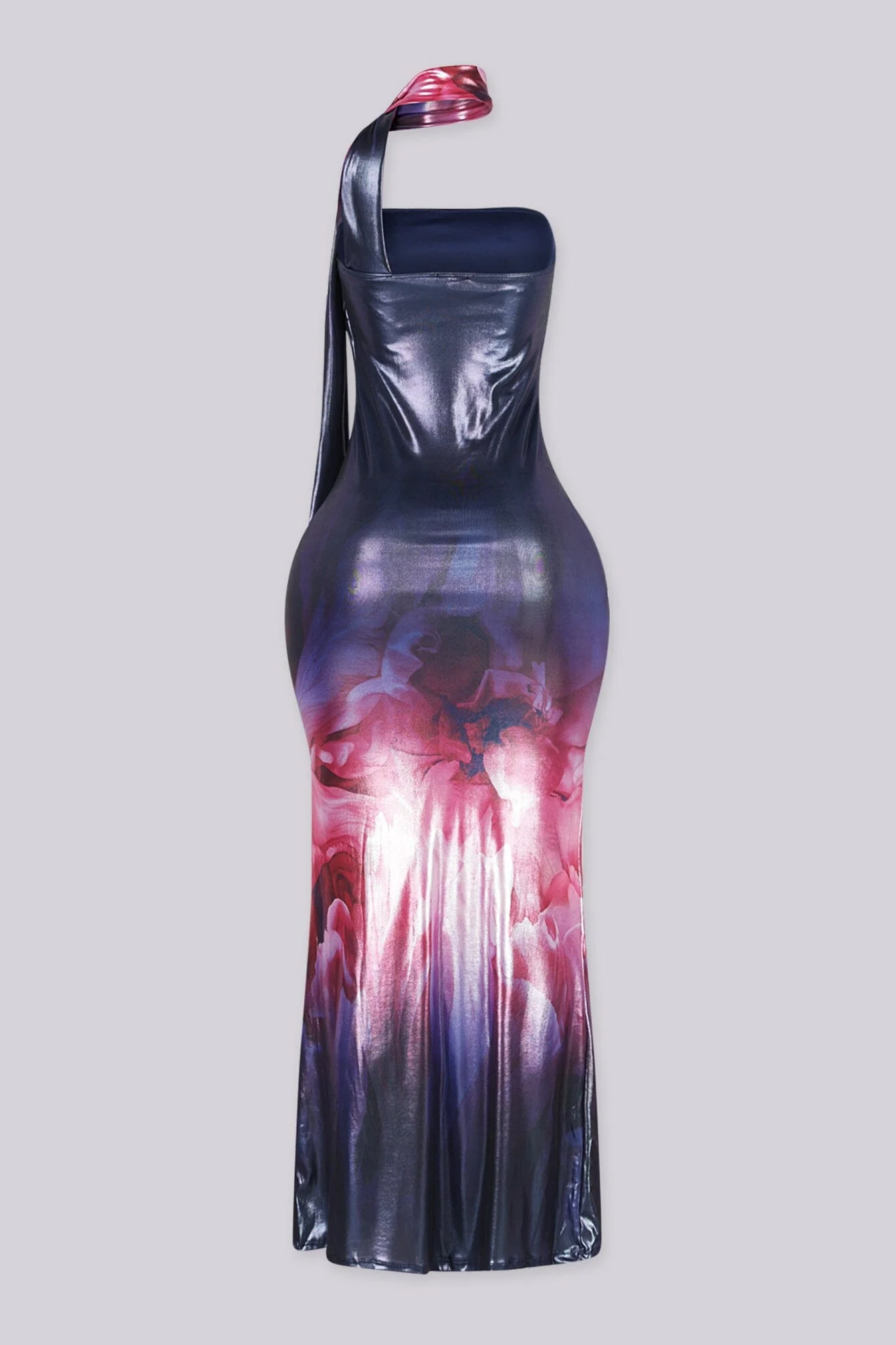 Midnight Bloom Maxi Dress - Image 6