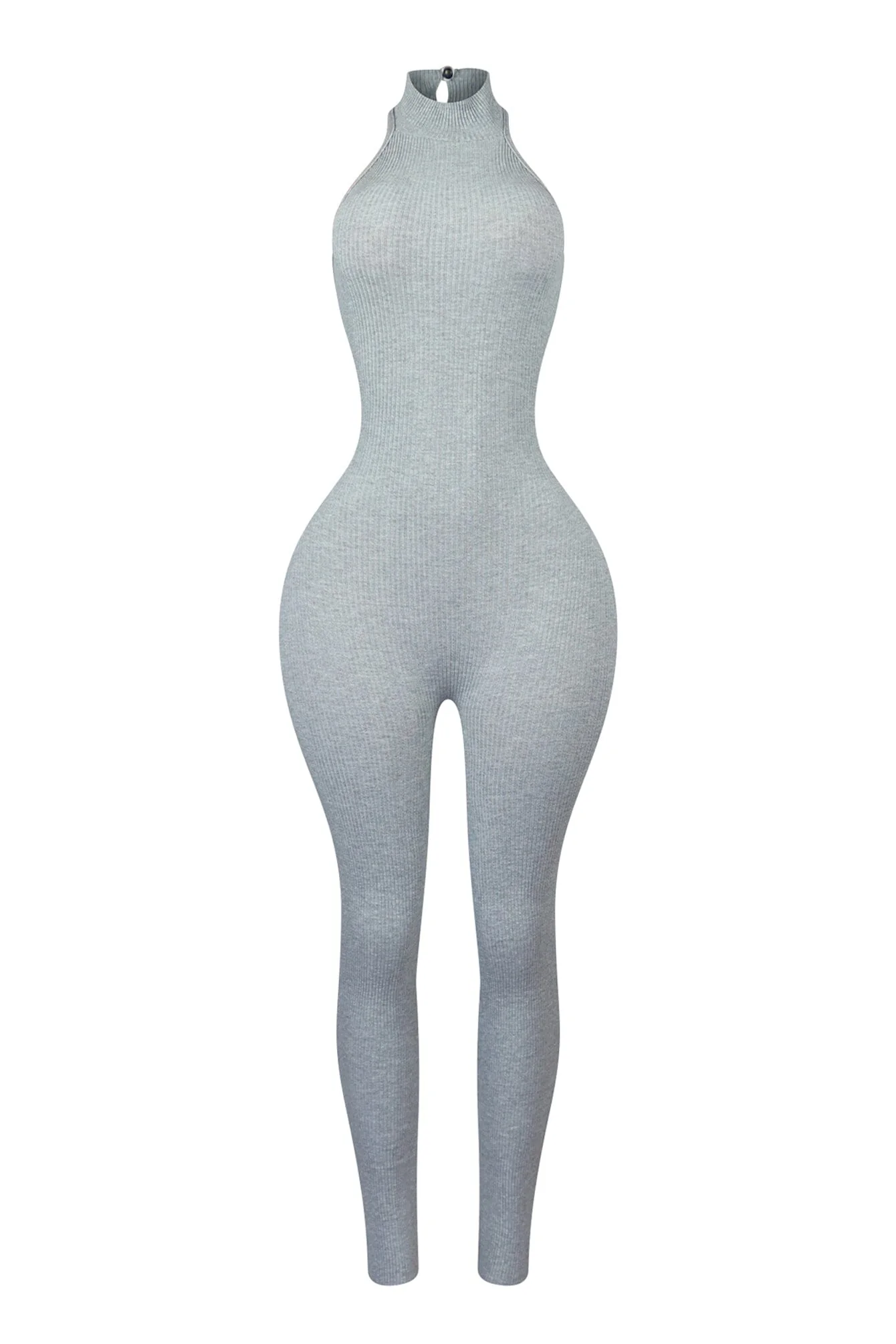 Miles Mock Neck Lace Up Jumpsuit - Image 10