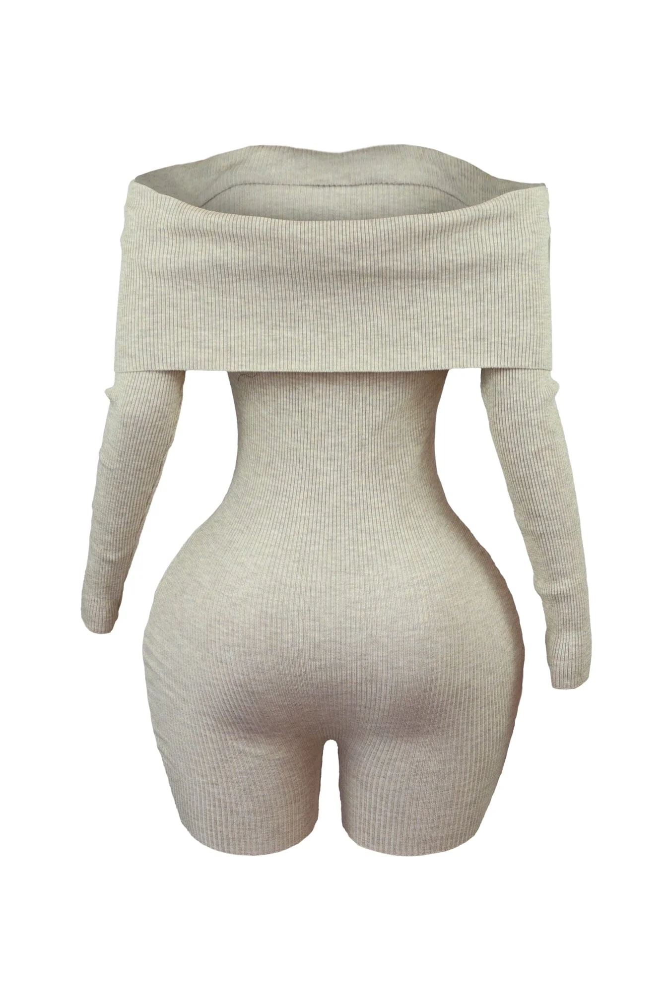 Miller Ribbed Knit Romper - Image 7