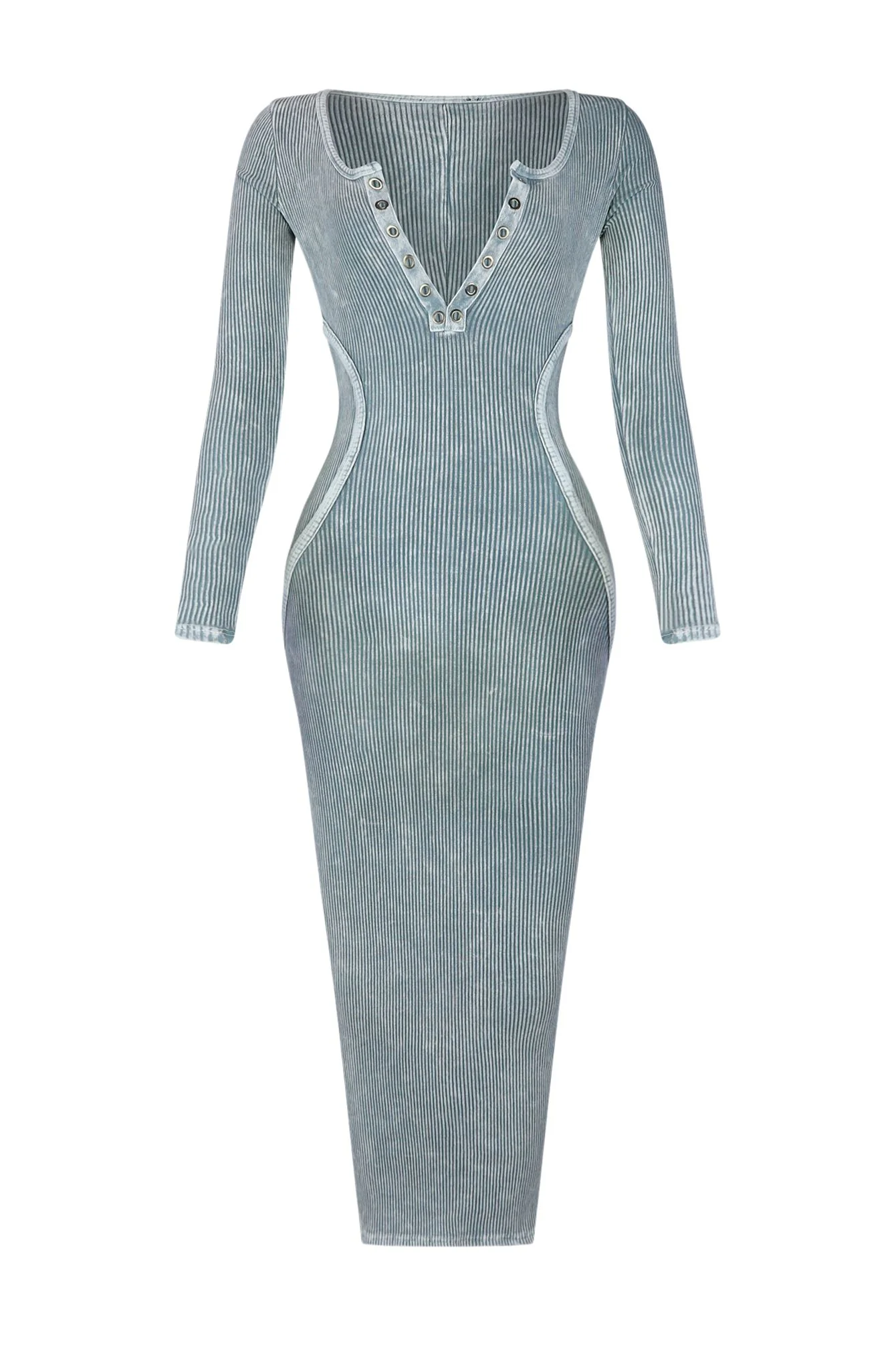Nadia Mineral Washed Midi Dress - Image 3