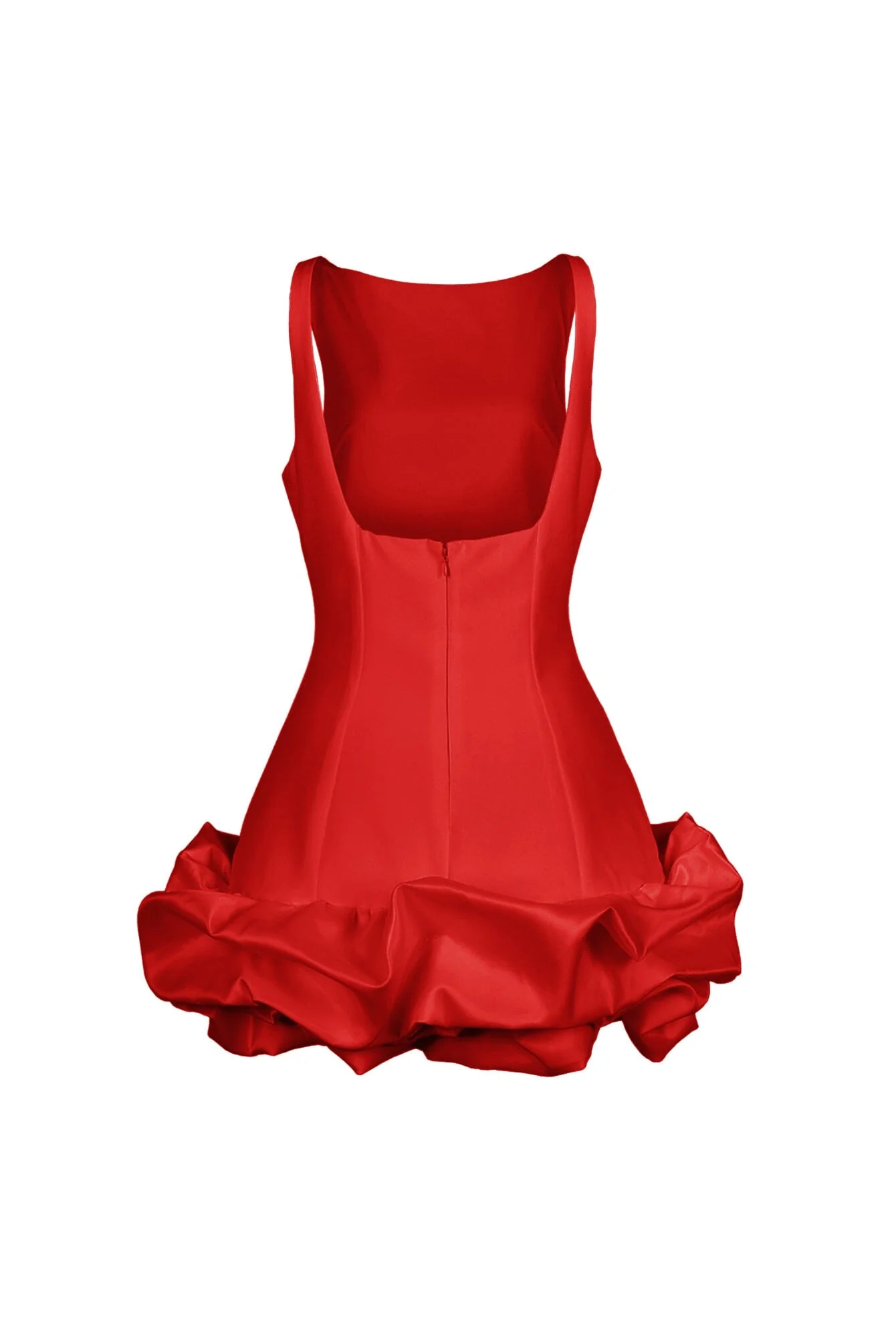 Mochiskin Bubble Hem Tank Mini Dress - Image 10