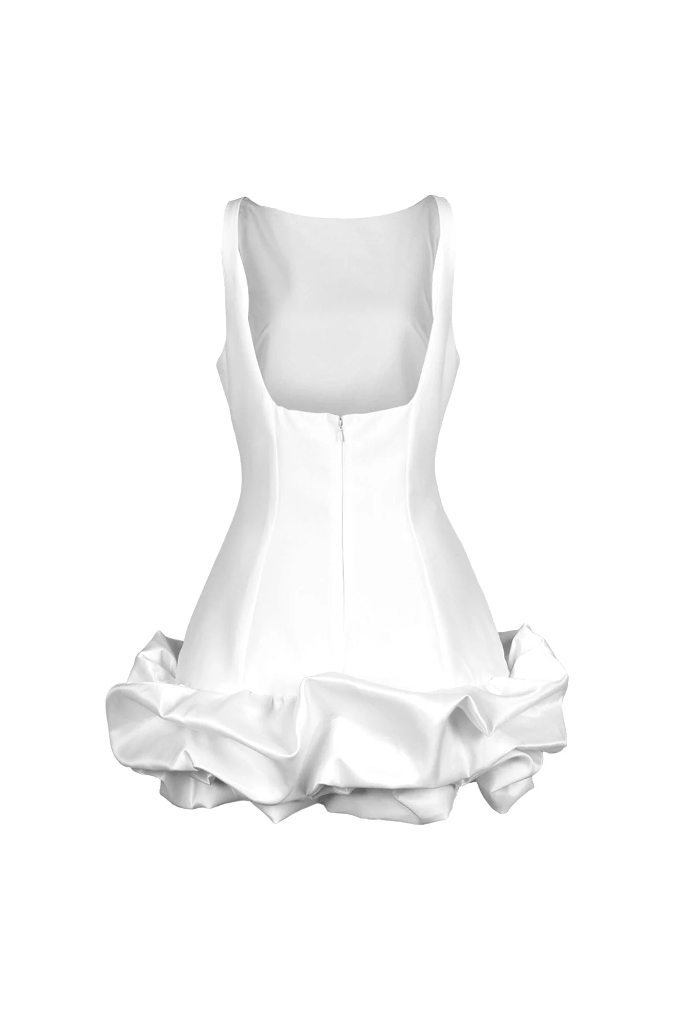 Mochiskin Bubble Hem Tank Mini Dress - Image 9