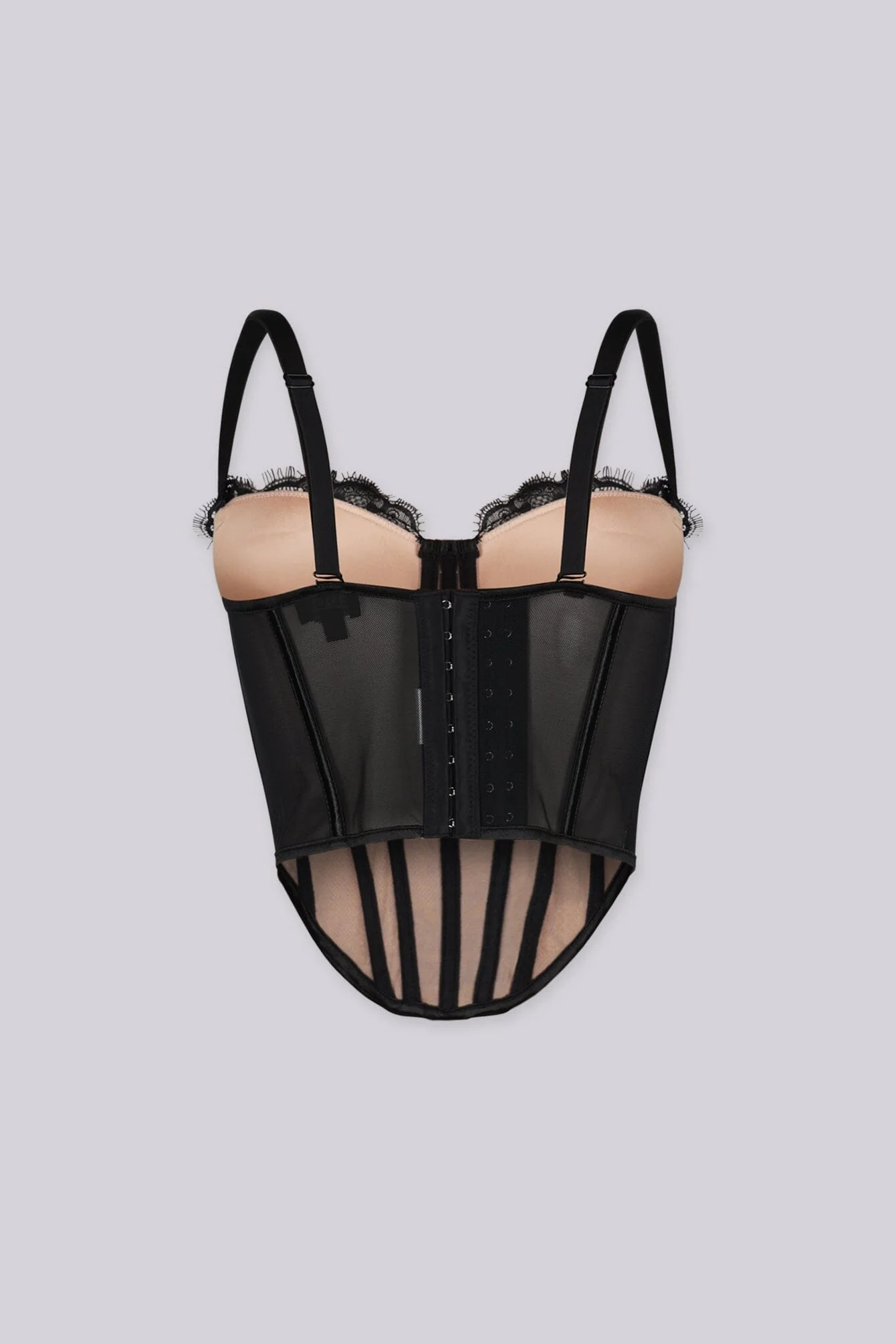 Moon Noir Bustier Corset Top - Image 4
