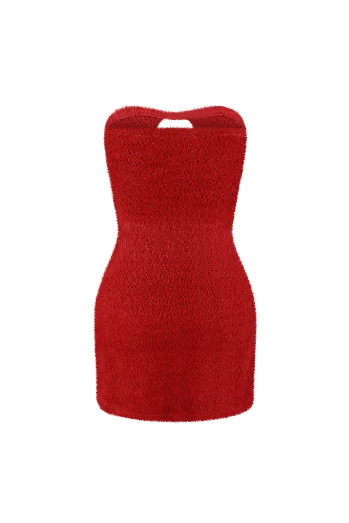 Must Love It Fuzzy Tube Mini Dress - Image 6