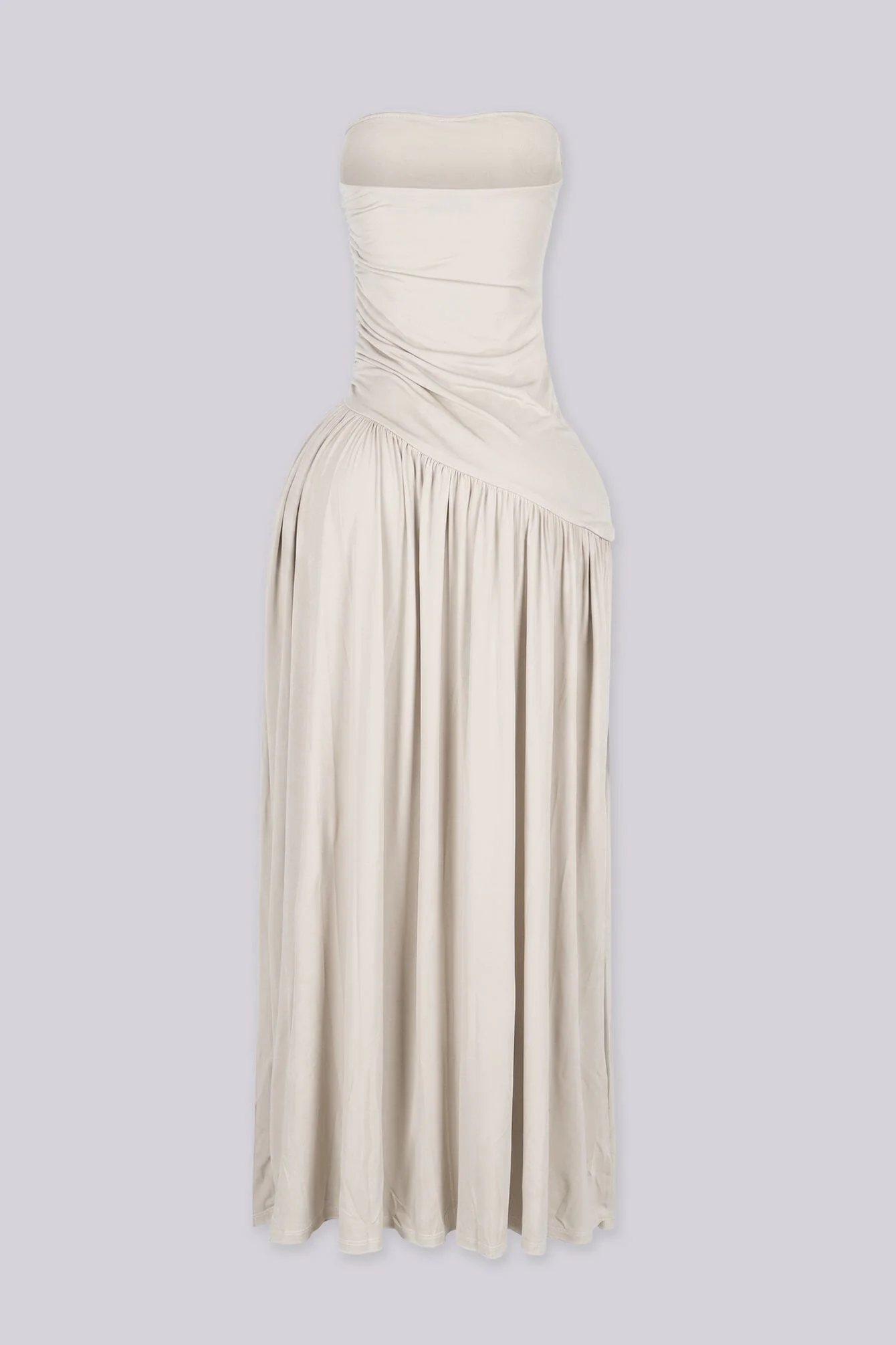 Mykoa Strapless Pleated Maxi Dress - Image 9