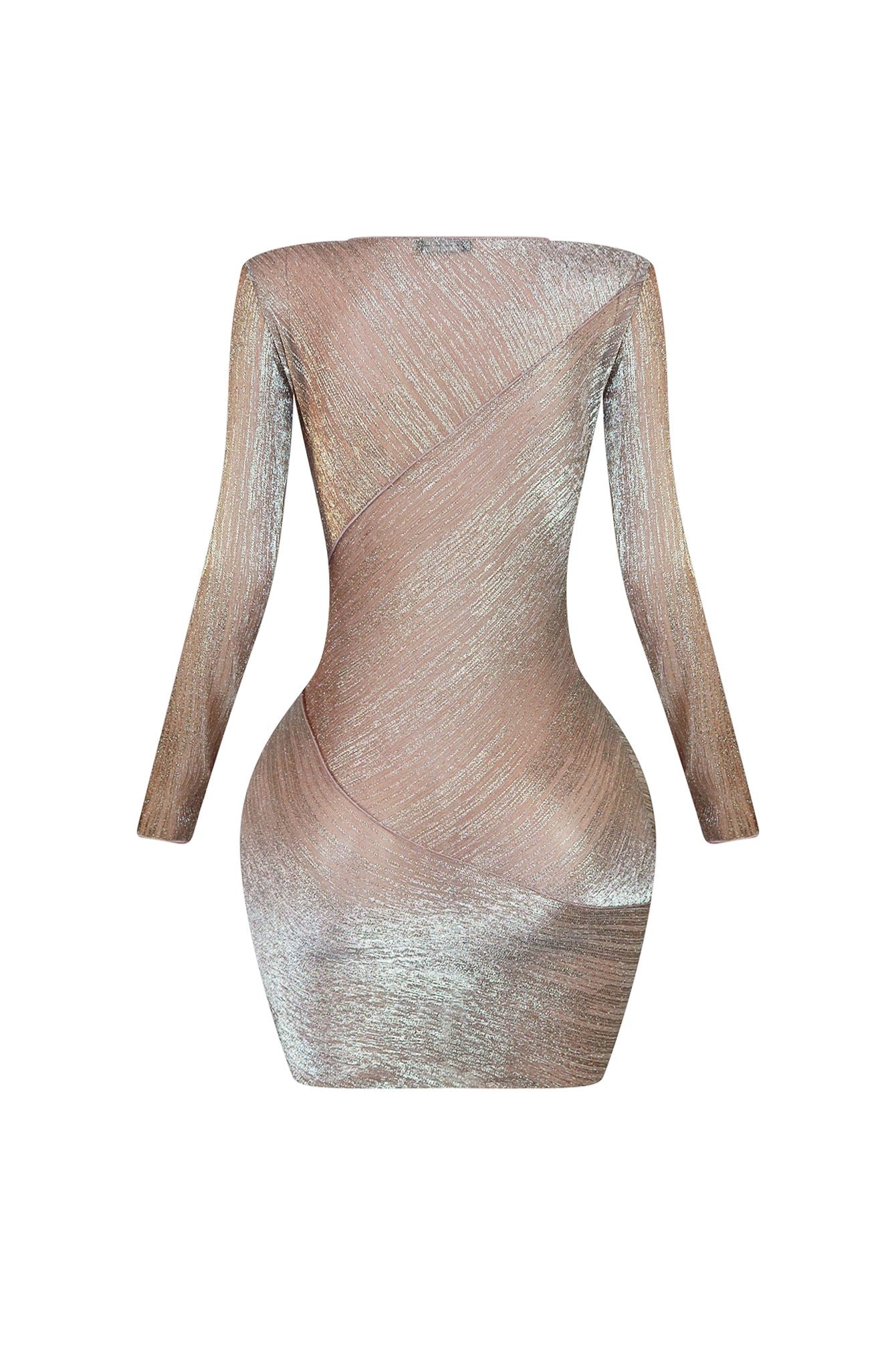Night To Remember Sheer Mini Dress - Image 6