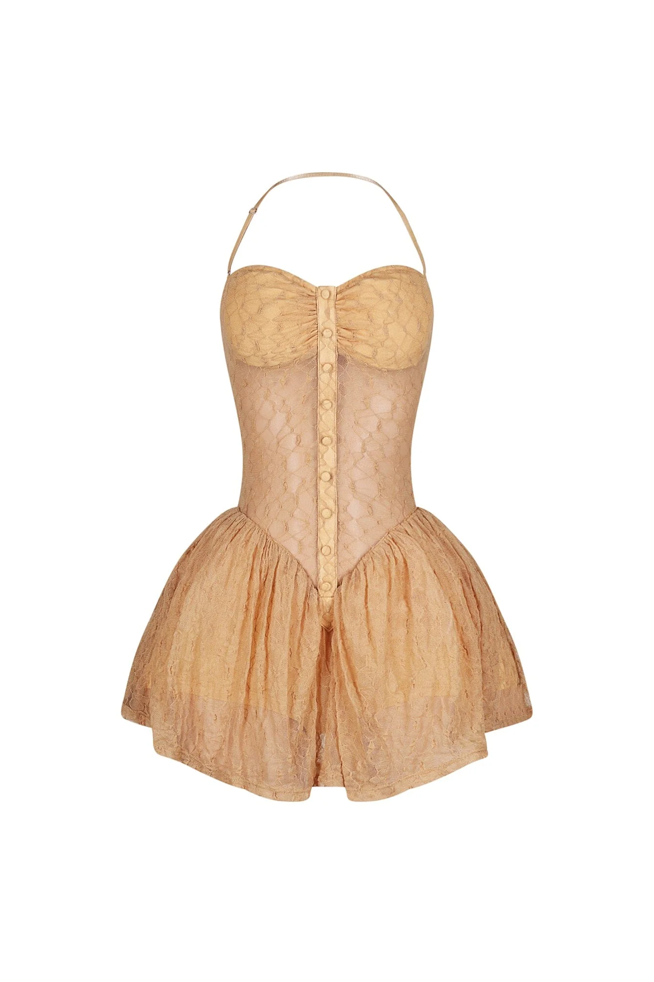 Nordelle Lace Tulle Mini Dress - Image 5