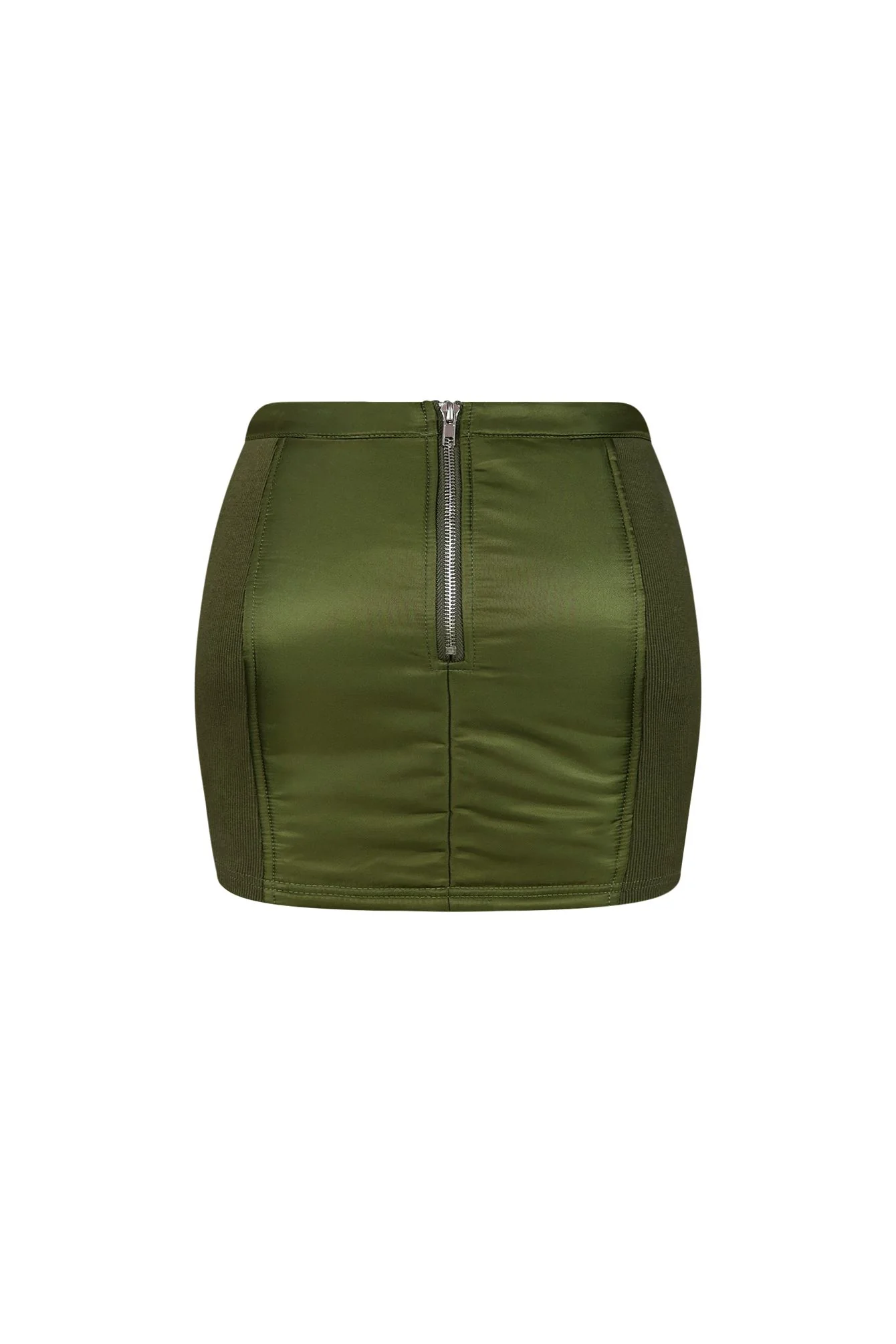 Kristy Nylon Bomber Skirt - Image 3