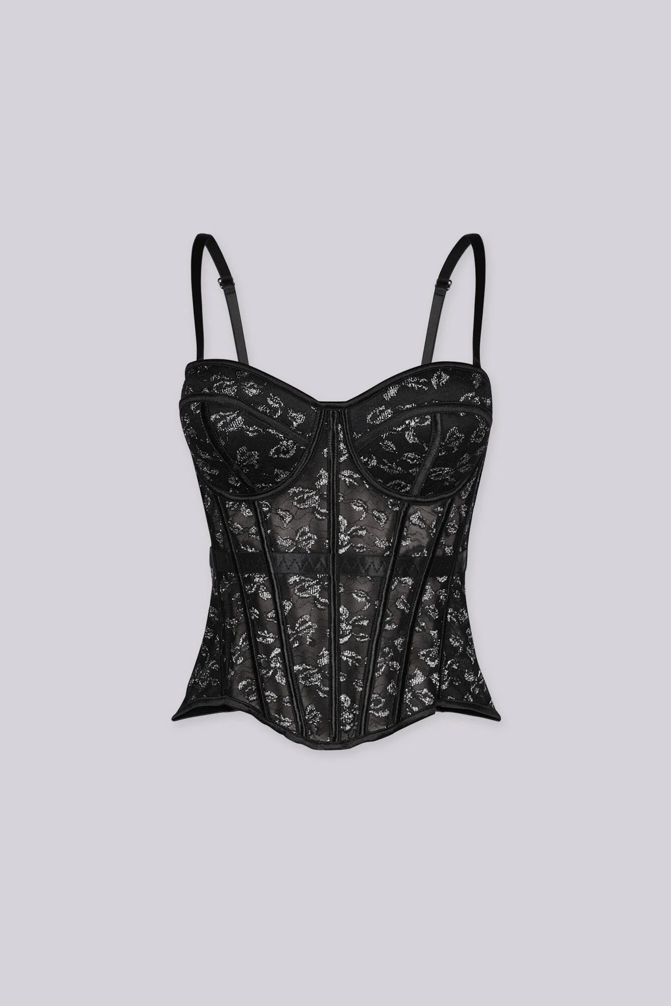 Odette Sheer Bustier Corset Top - Image 7