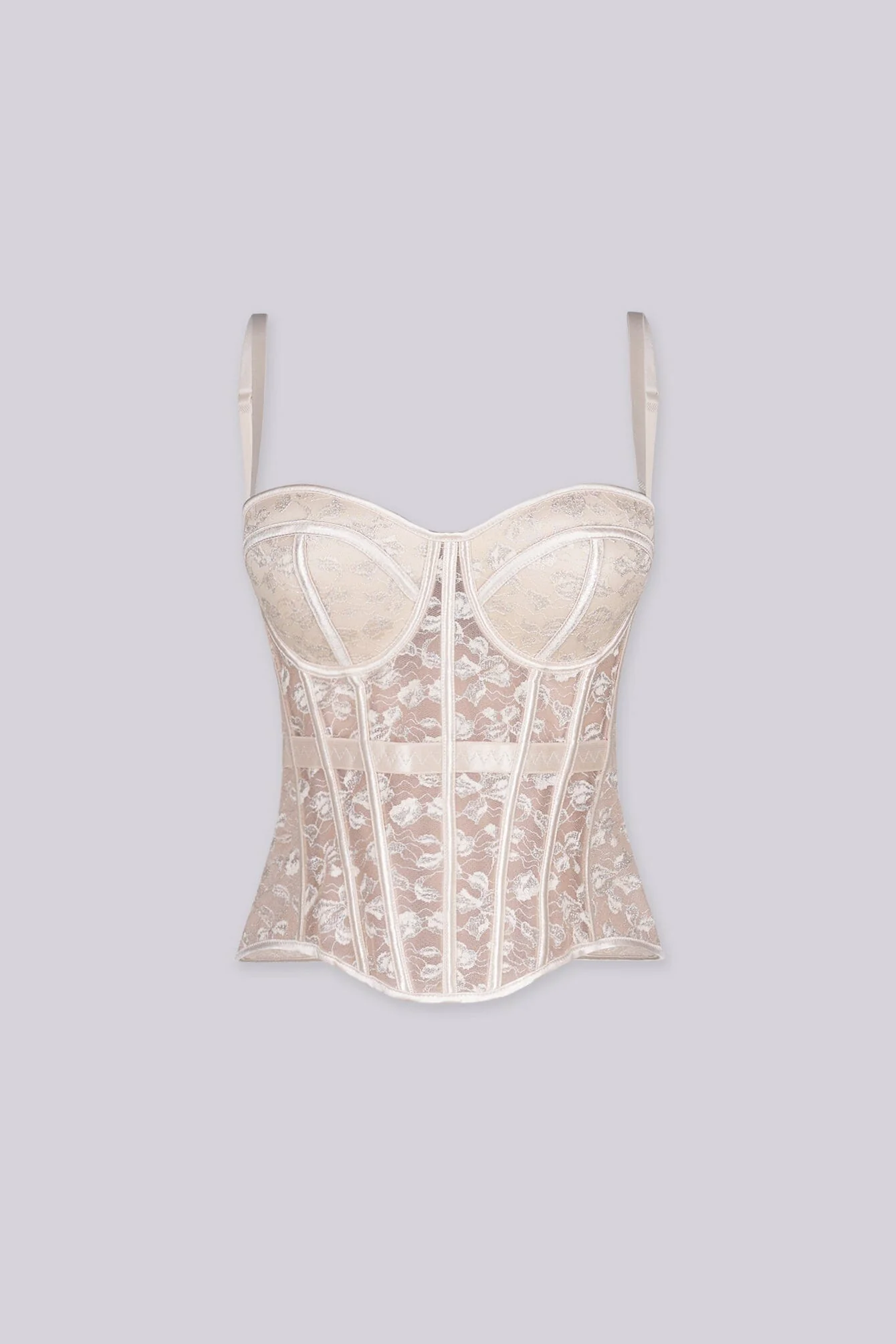 Odette Sheer Bustier Corset Top - Image 8