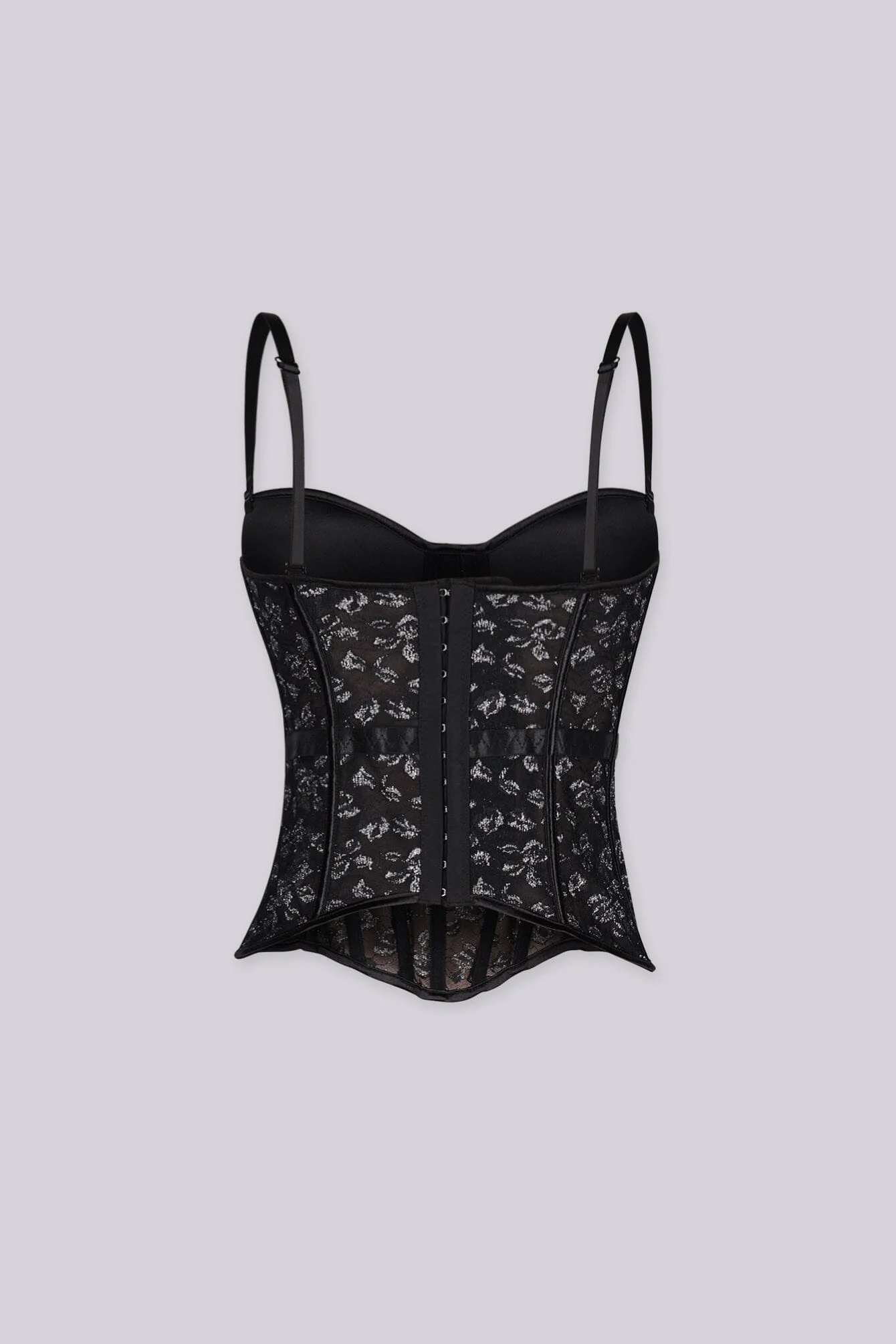 Odette Sheer Bustier Corset Top - Image 9