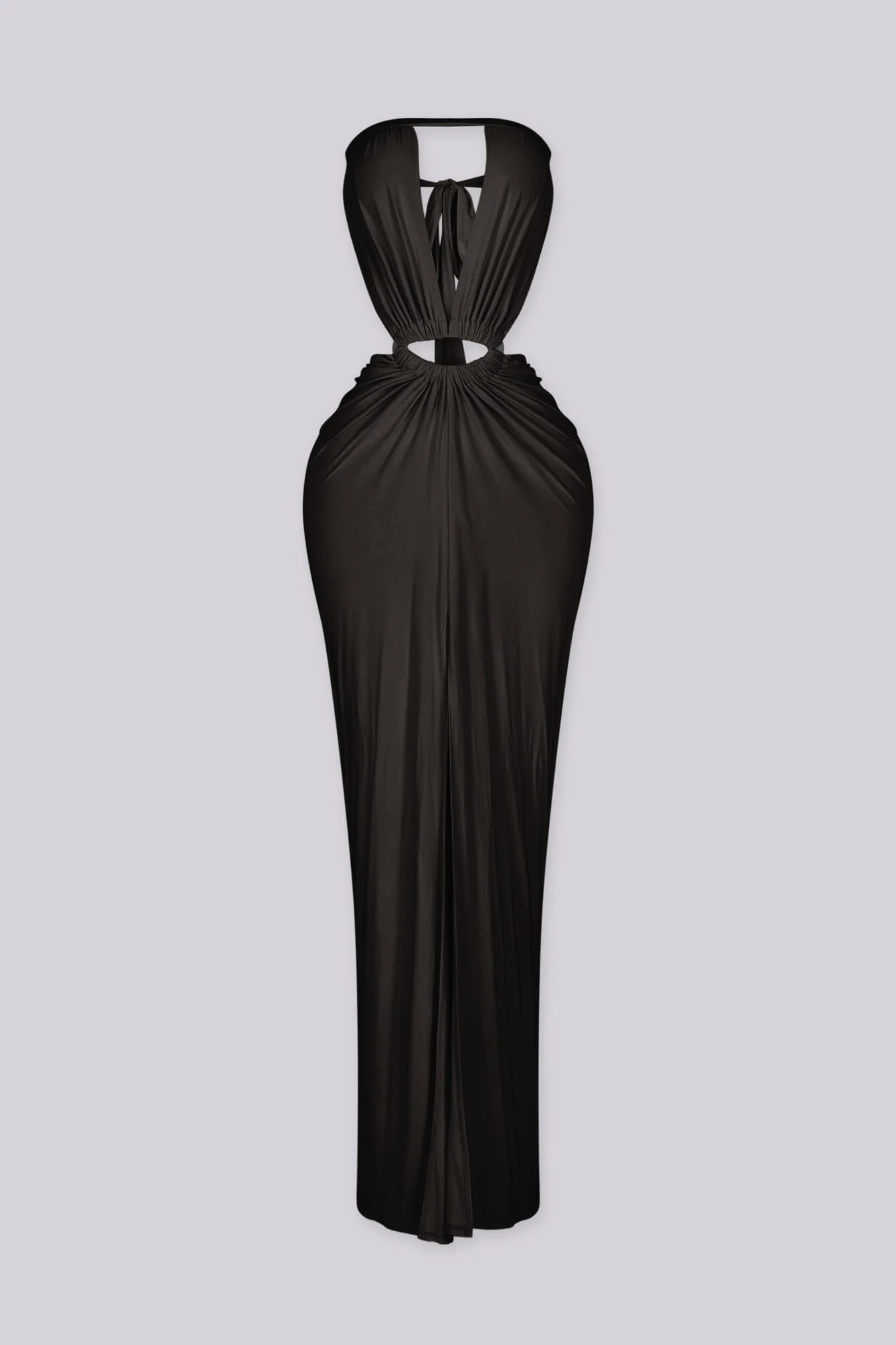 Omira Plunge Maxi Dress - Image 5
