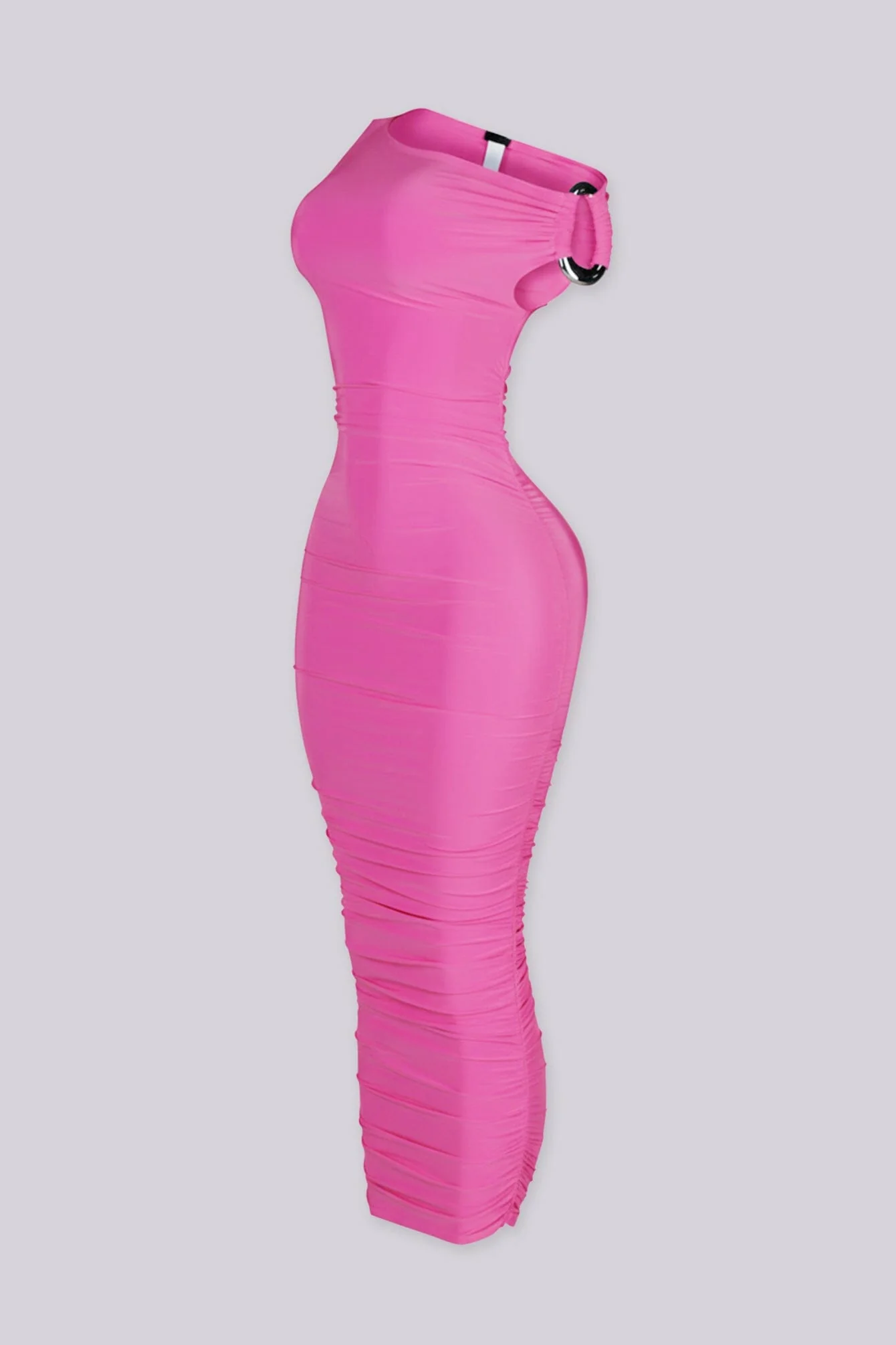 Orbit Ring Draped Midi Dress - Image 10