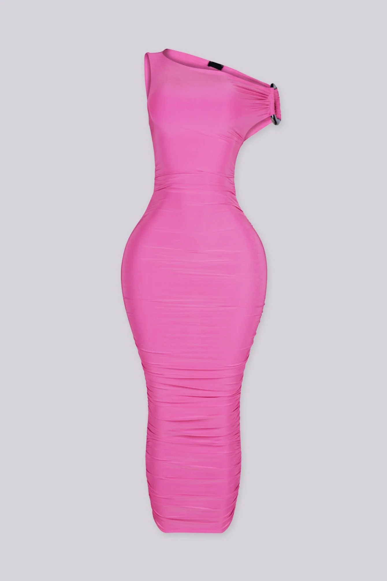 Orbit Ring Draped Midi Dress - Image 8