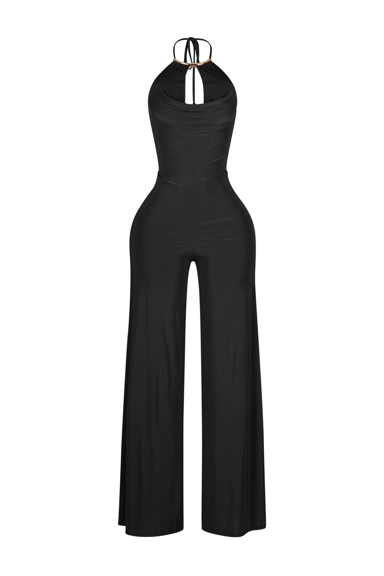 Orion Metal Choker Jumpsuit - Image 6