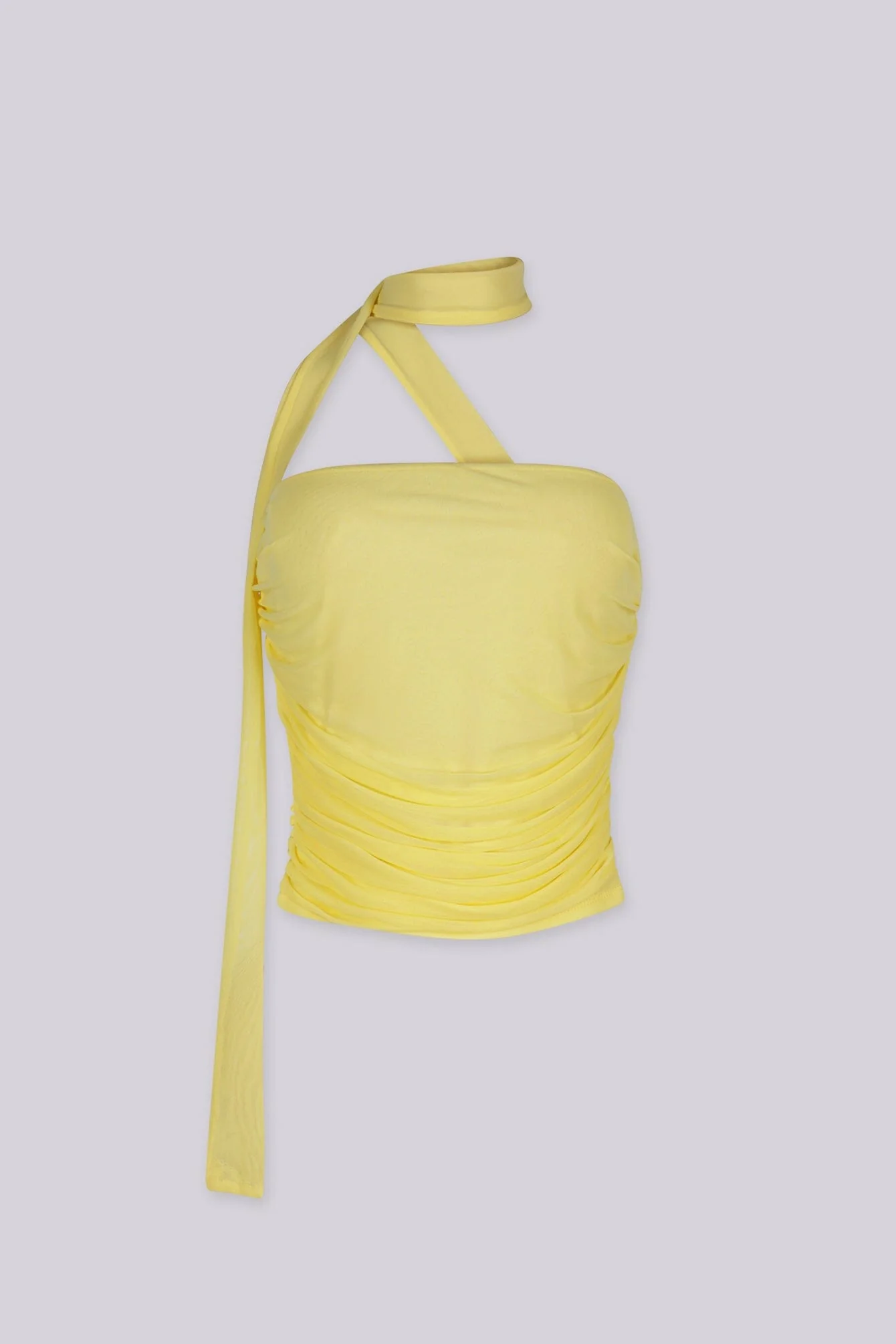 Parisa Ruched Bandeau Tie Top - Image 4