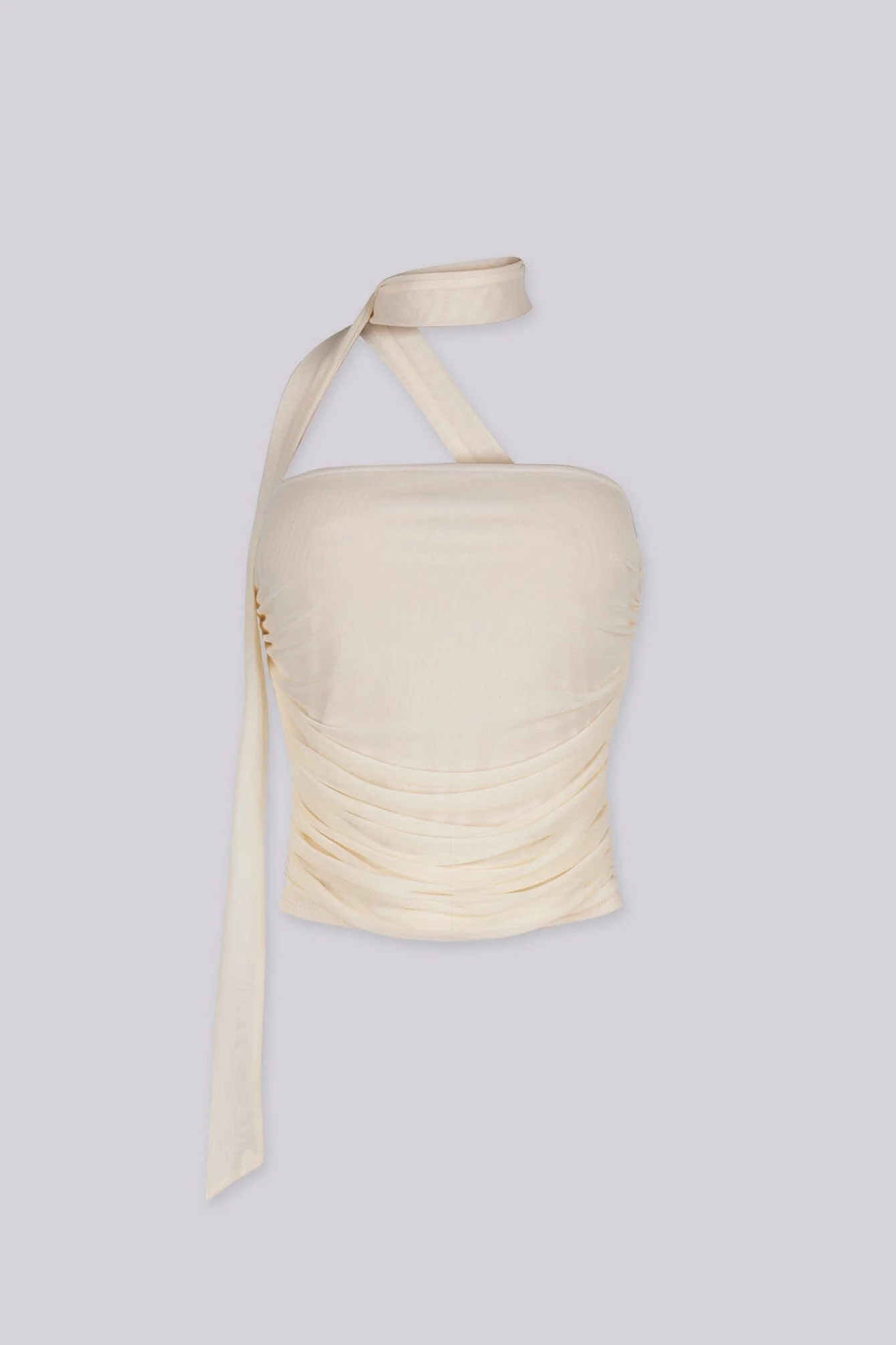 Parisa Ruched Bandeau Tie Top - Image 5