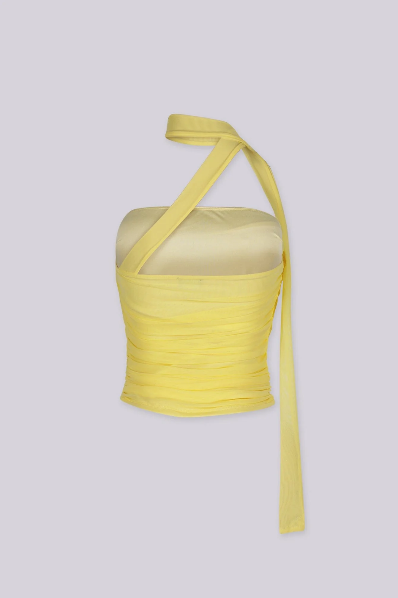 Parisa Ruched Bandeau Tie Top - Image 6