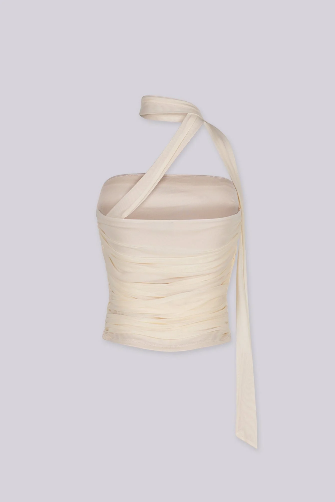 Parisa Ruched Bandeau Tie Top - Image 7