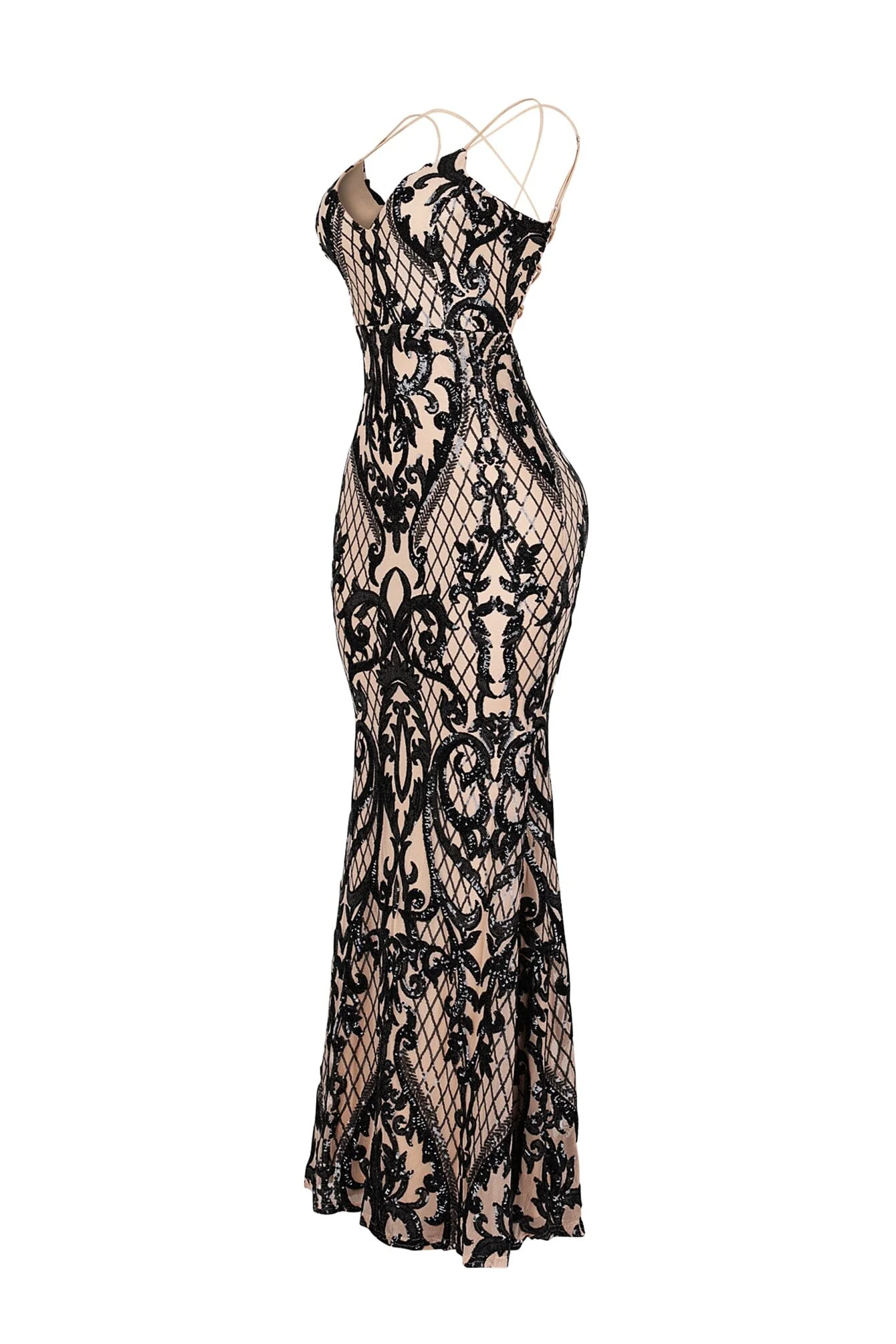 Party Perfect Sequin Maxi Dress - Image 4