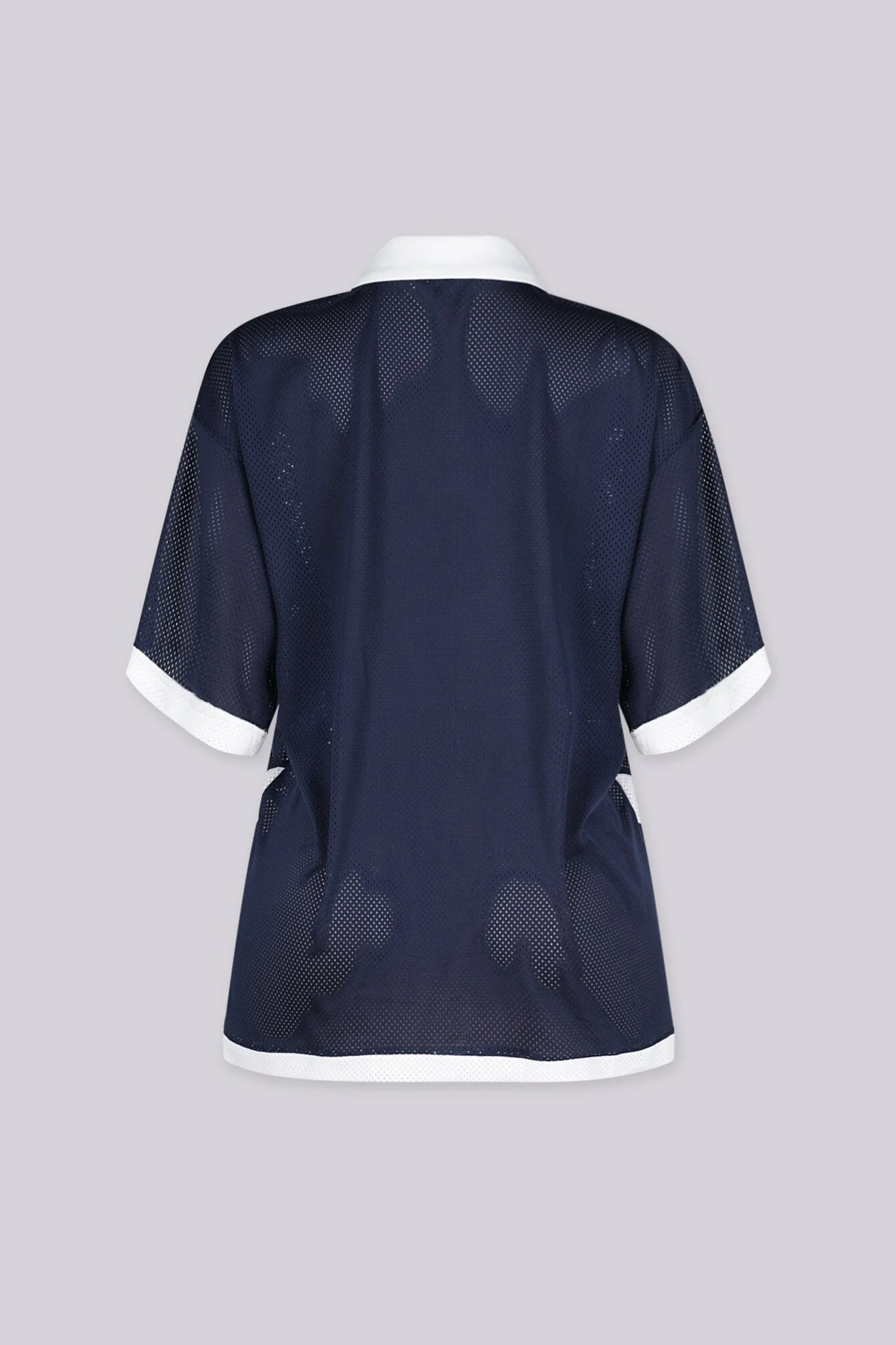 Patriot Mesh Collared Jersey Top - Image 7