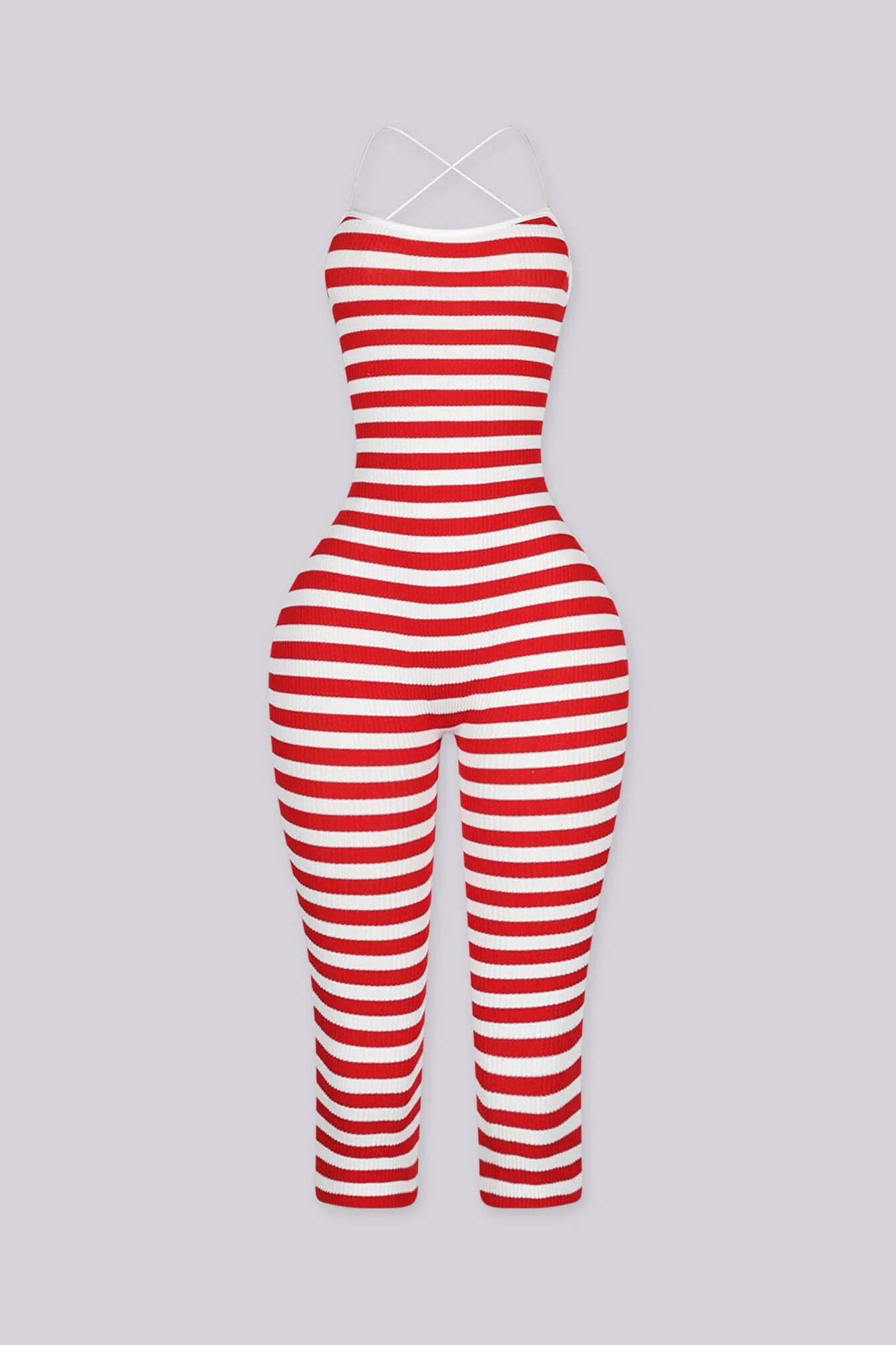 Peppermint Rush Capri Jumpsuit - Image 8