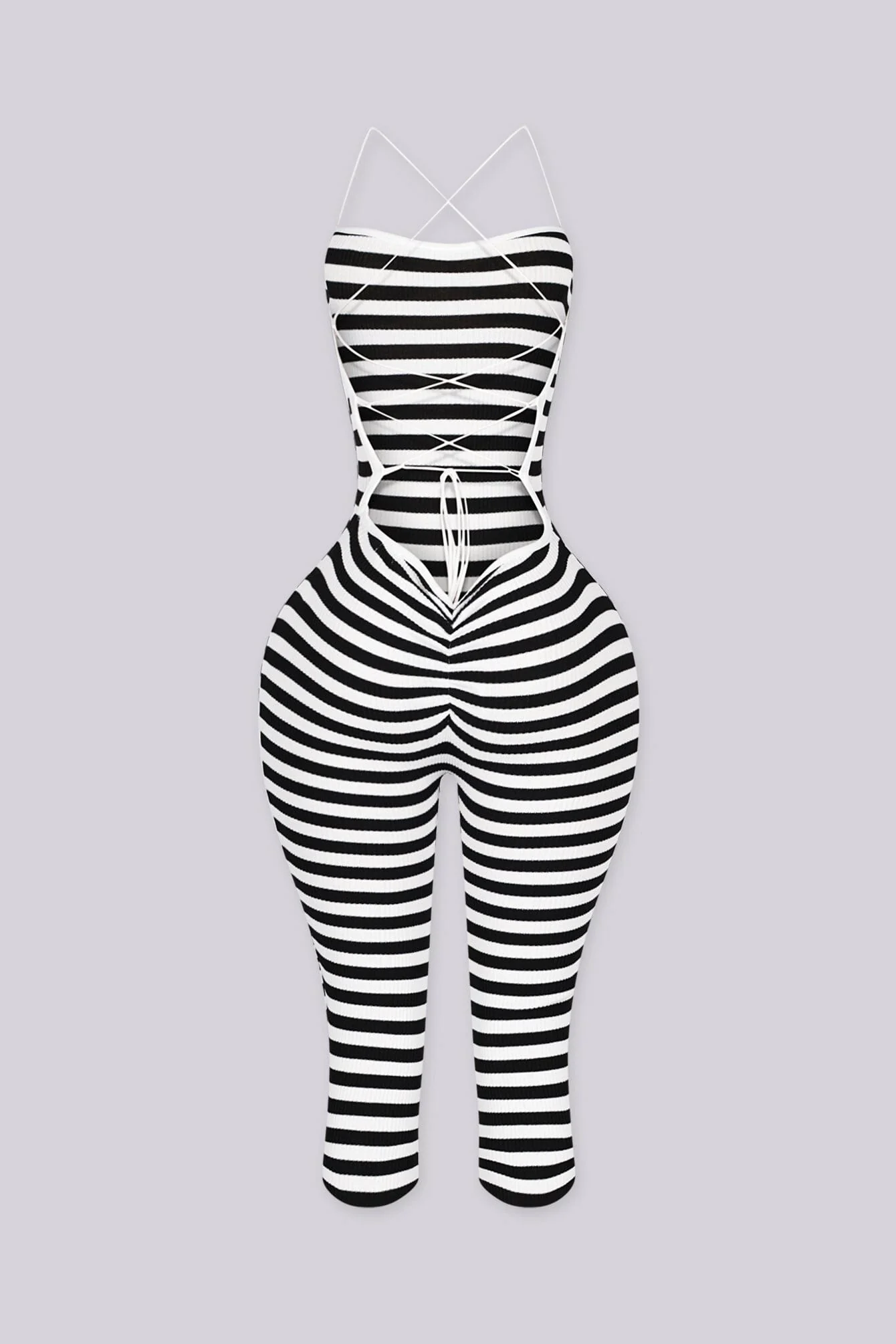 Peppermint Rush Capri Jumpsuit - Image 9