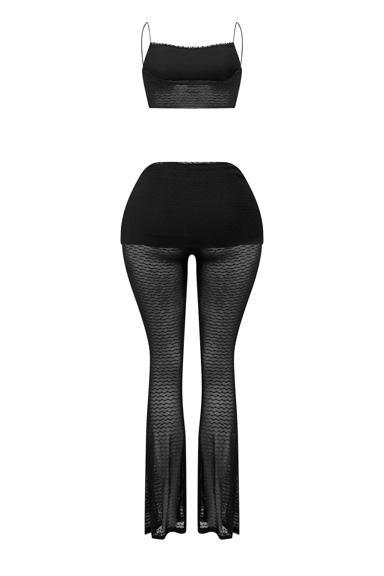 Please You Mesh Lace Top & Pants SET - Image 6