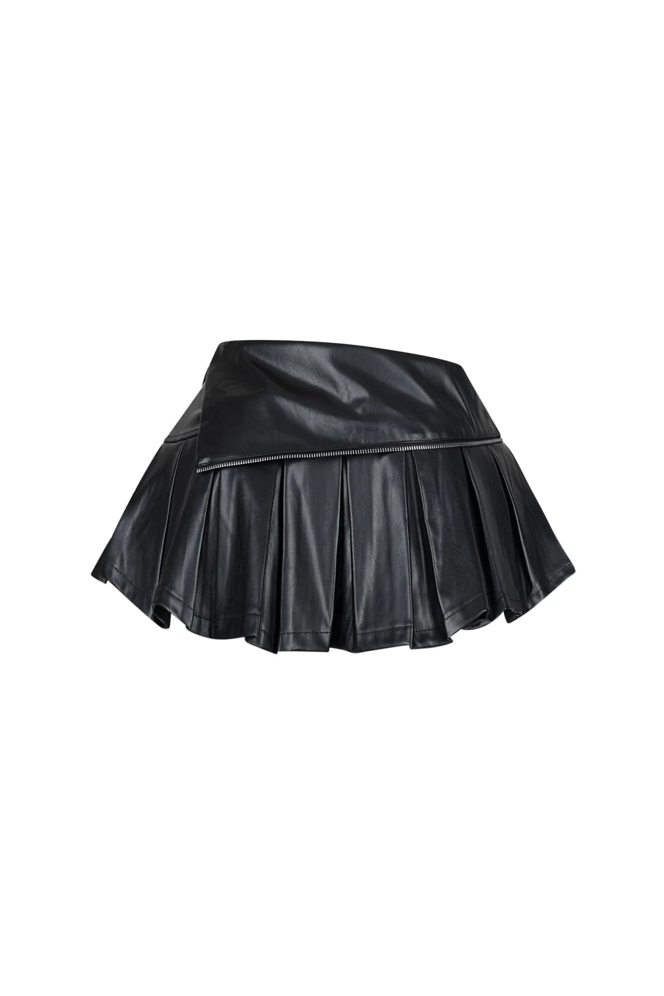 Pleated Charm Mini Skirt - Image 5
