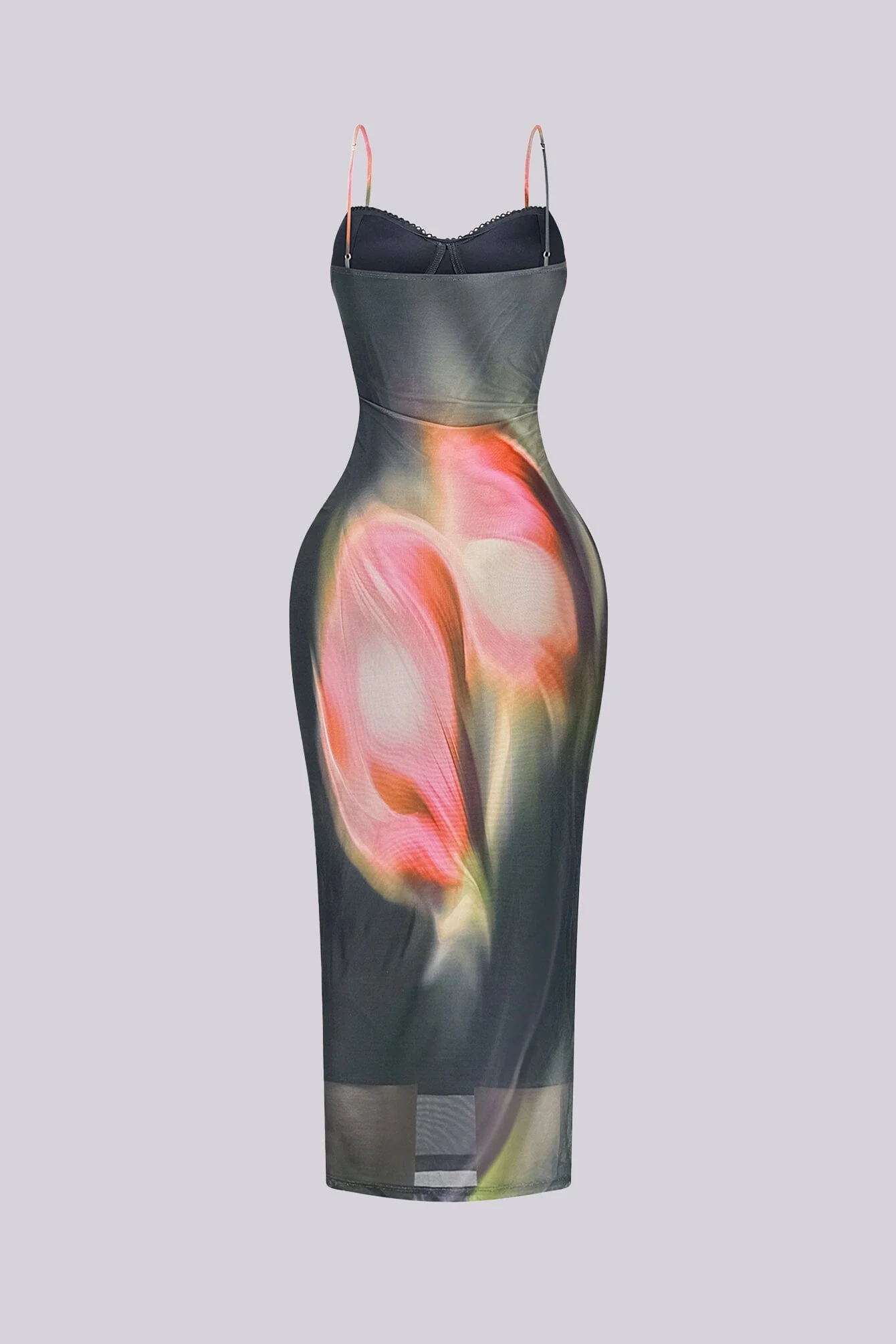Poem Move Printed Midi Dress - Image 5