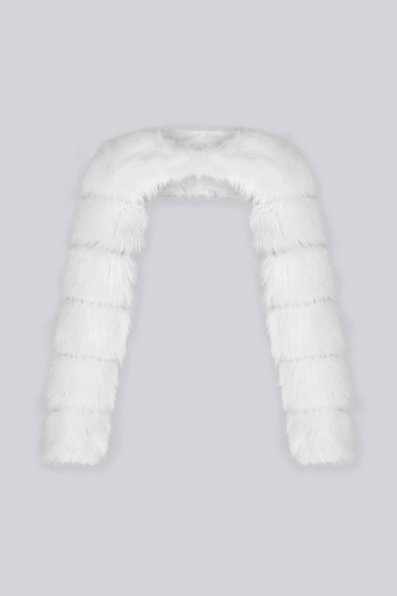 Polar Halo Faux Fur Bolero Jacket - Image 6