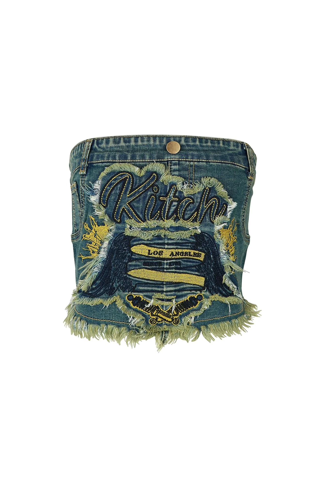 Priya Vintage Washed Tube Top - Image 3