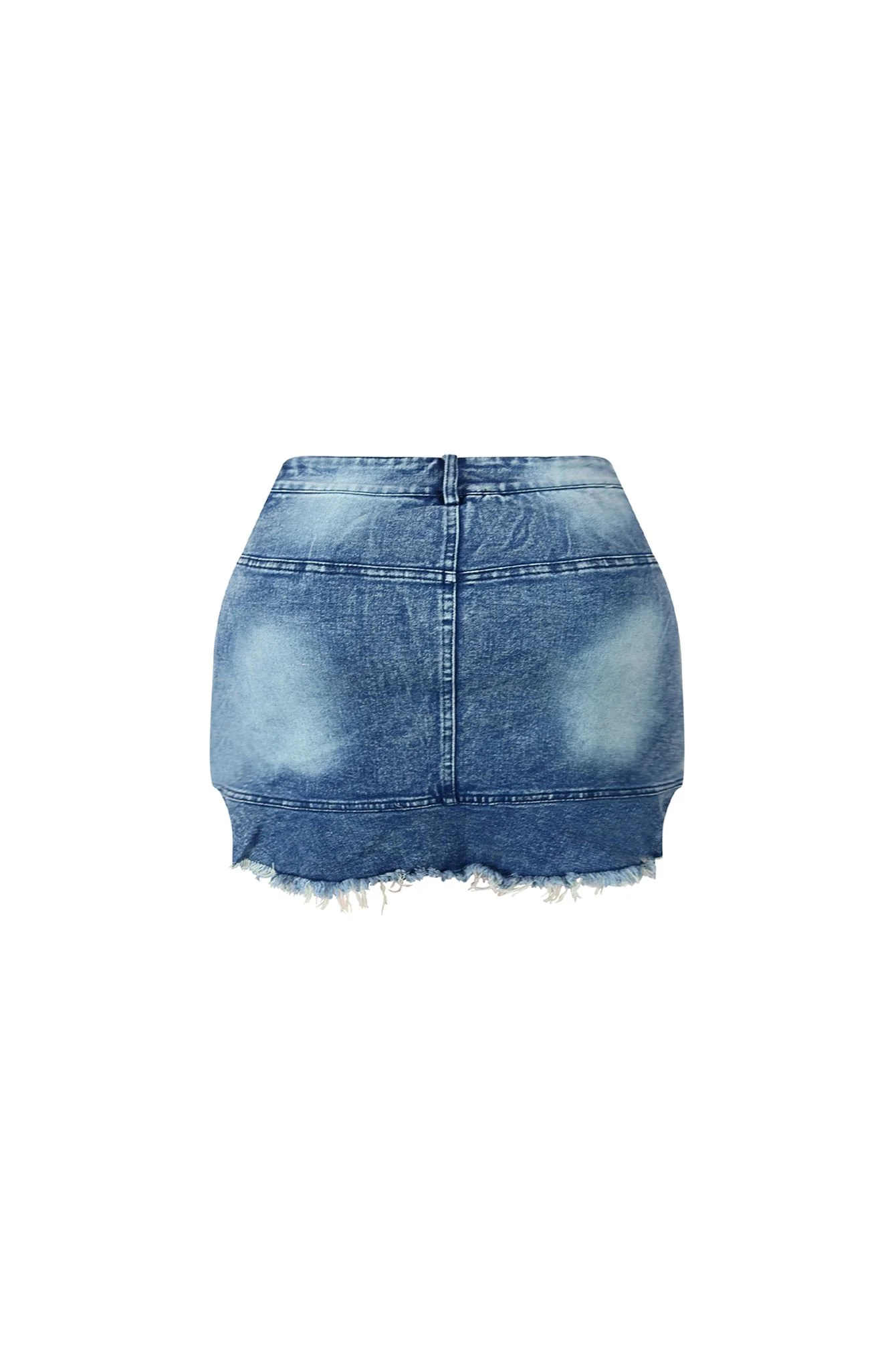 Problems Vintage Cargo Denim Skirt - Image 5