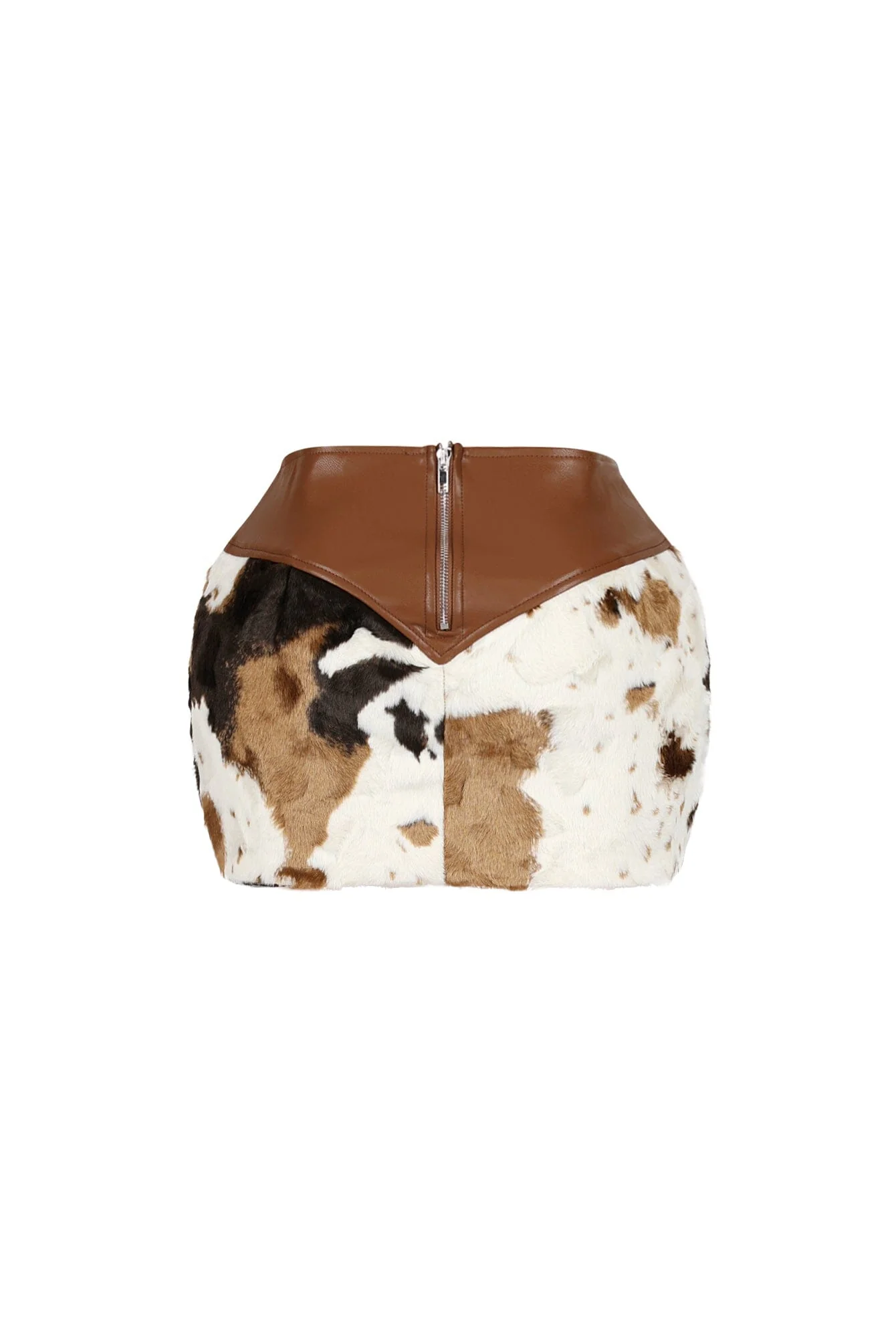 Ranch Romance Fur Mini Skirt - Image 3