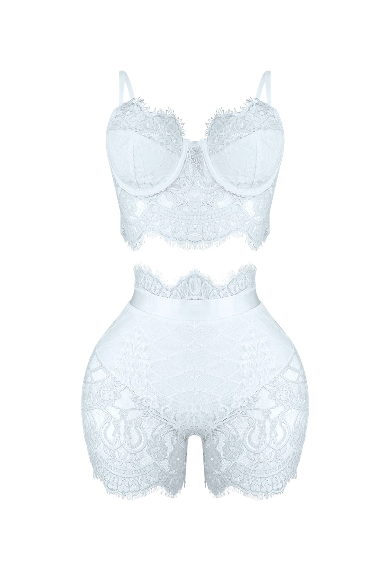 Relapse Lace Bustier & Shorts SET - Image 6