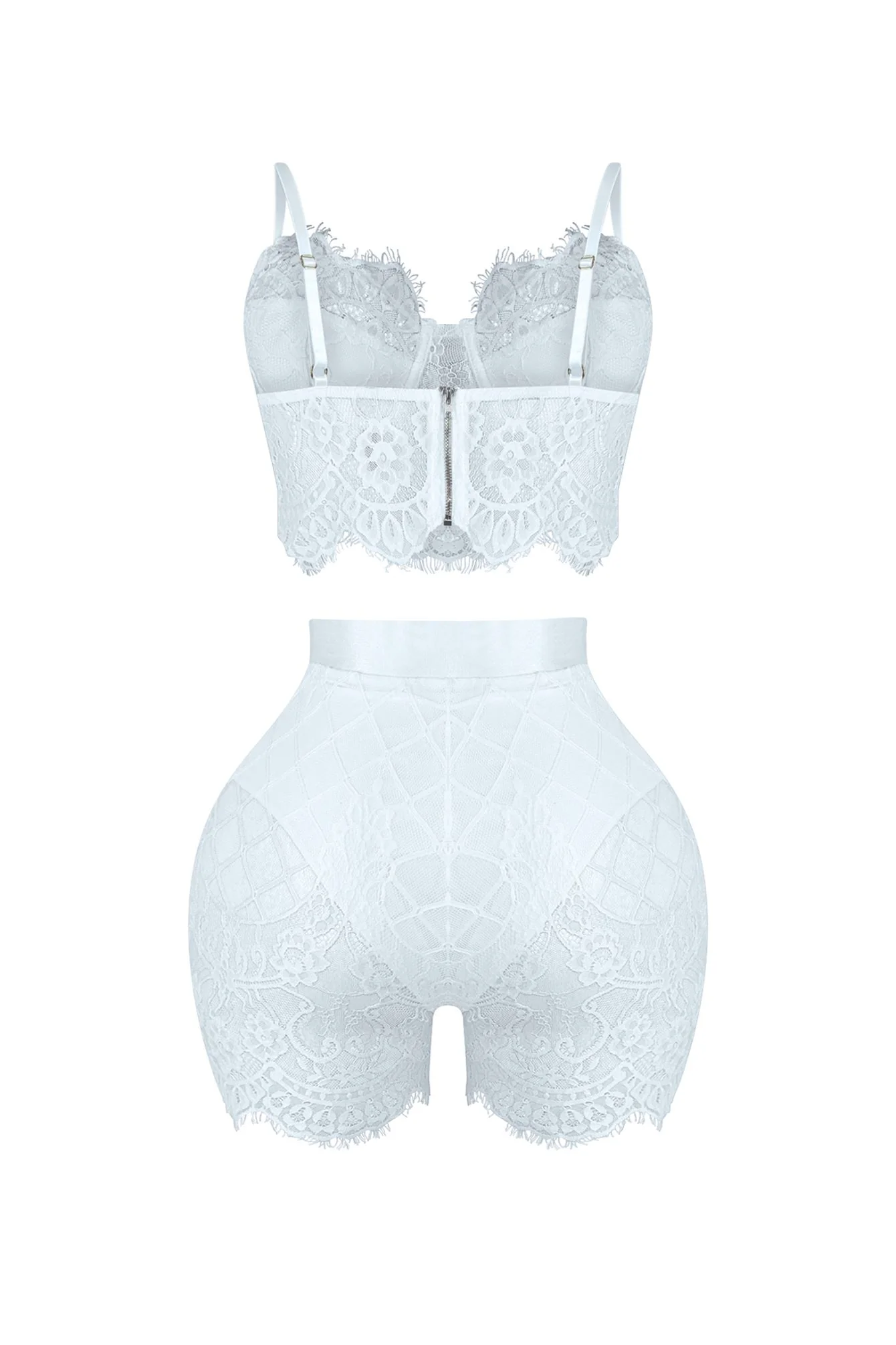 Relapse Lace Bustier & Shorts SET - Image 8
