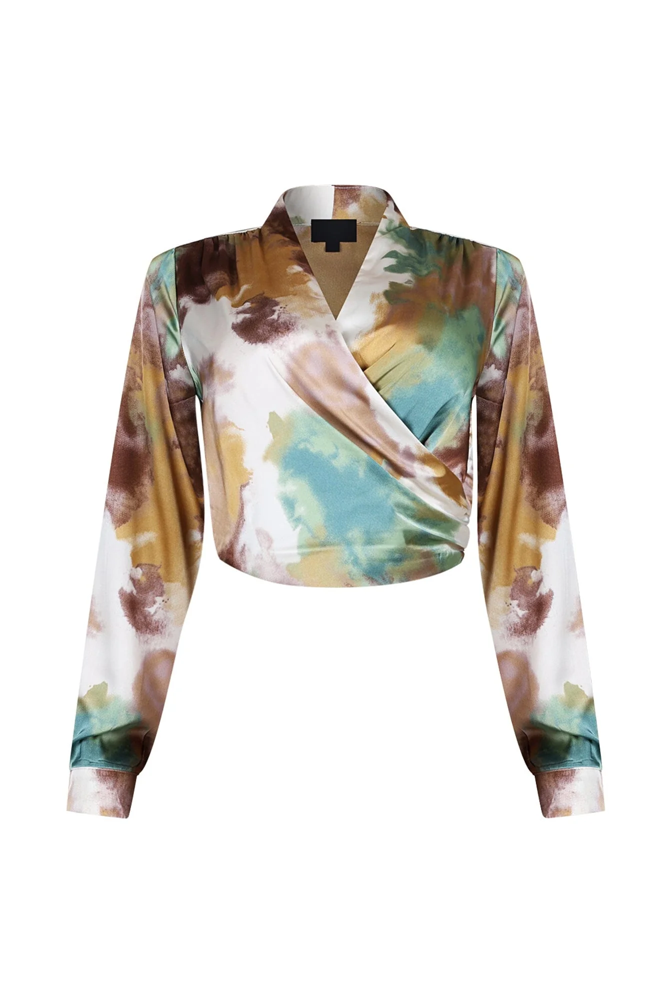 Remington Geo Printed Satin Shirt - Image 3