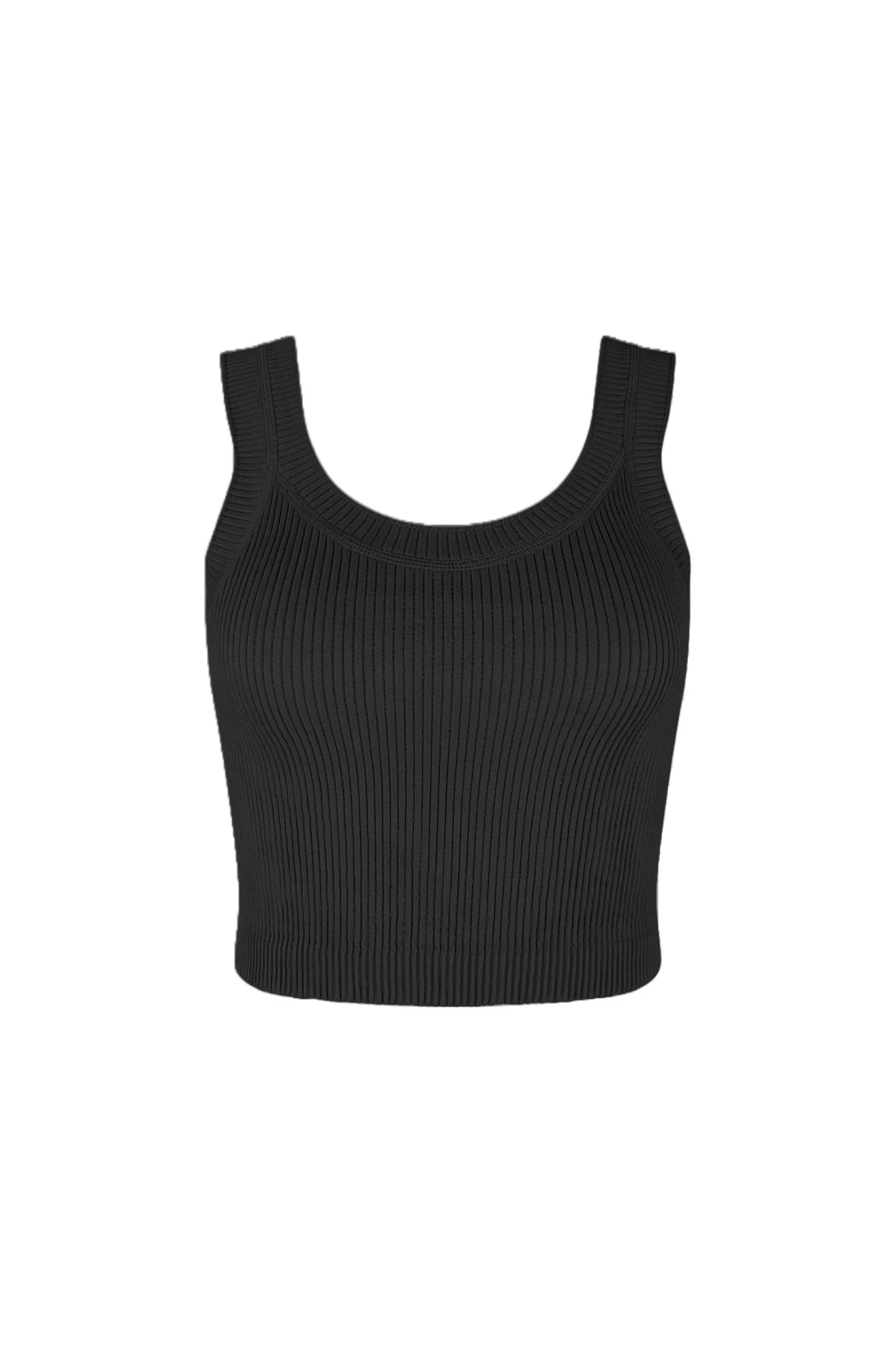 Sienna Ribbed Crop Top - Image 5