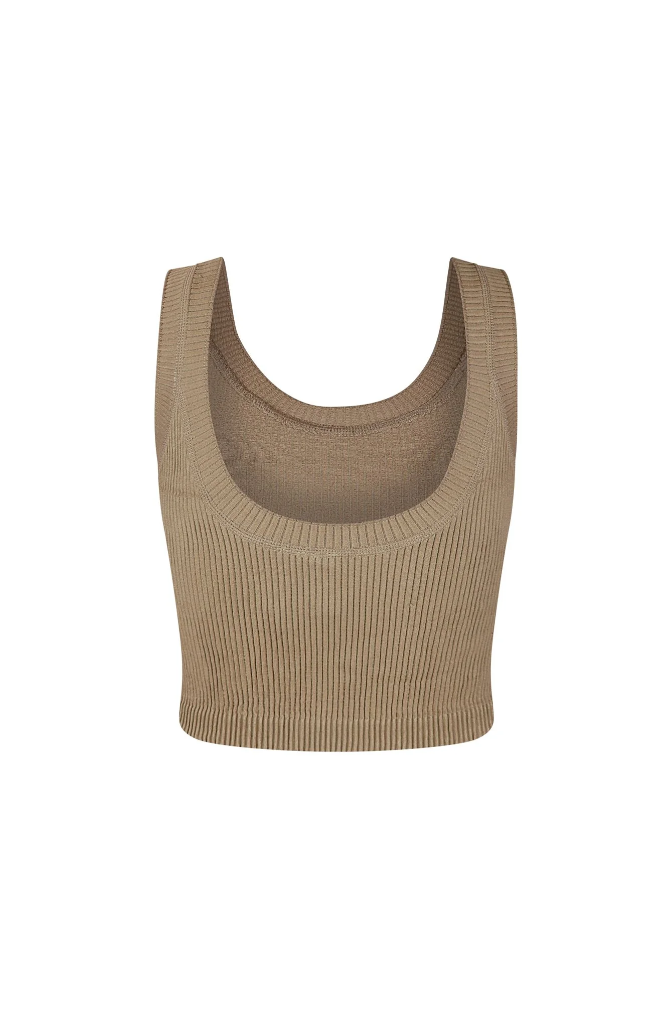 Sienna Ribbed Crop Top - Image 6